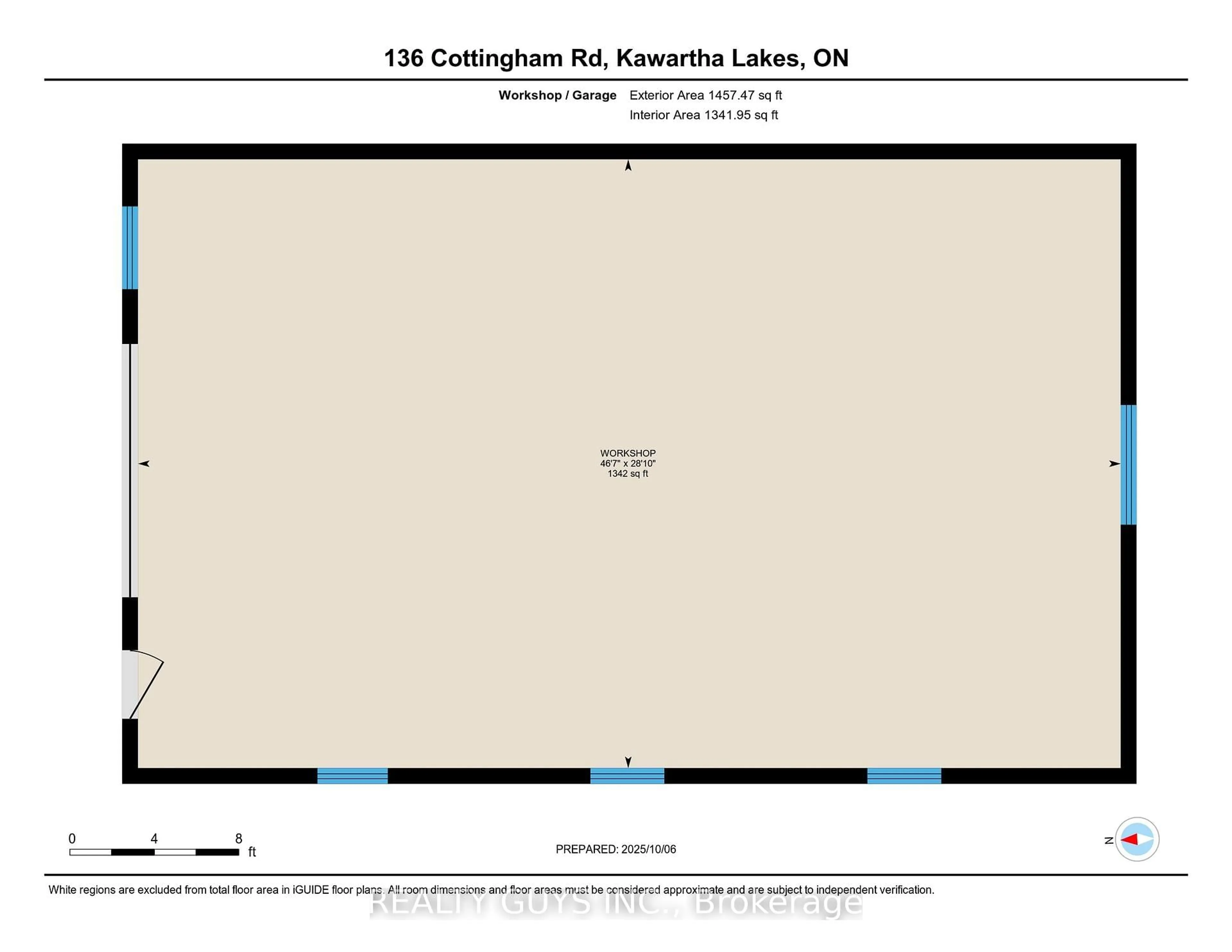 Floor plan for 136 Cottingham Rd, Kawartha Lakes Ontario K0L 2W0