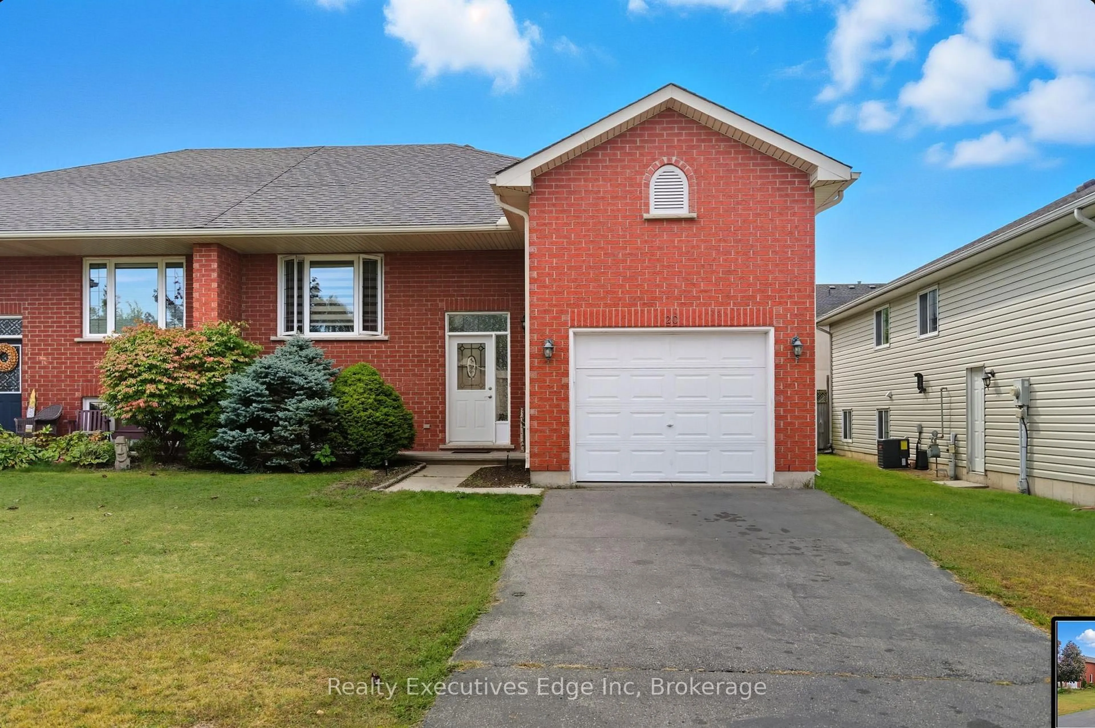 Home with brick exterior material, street for 20 Landon Ave, Norfolk Ontario N3Y 5J8