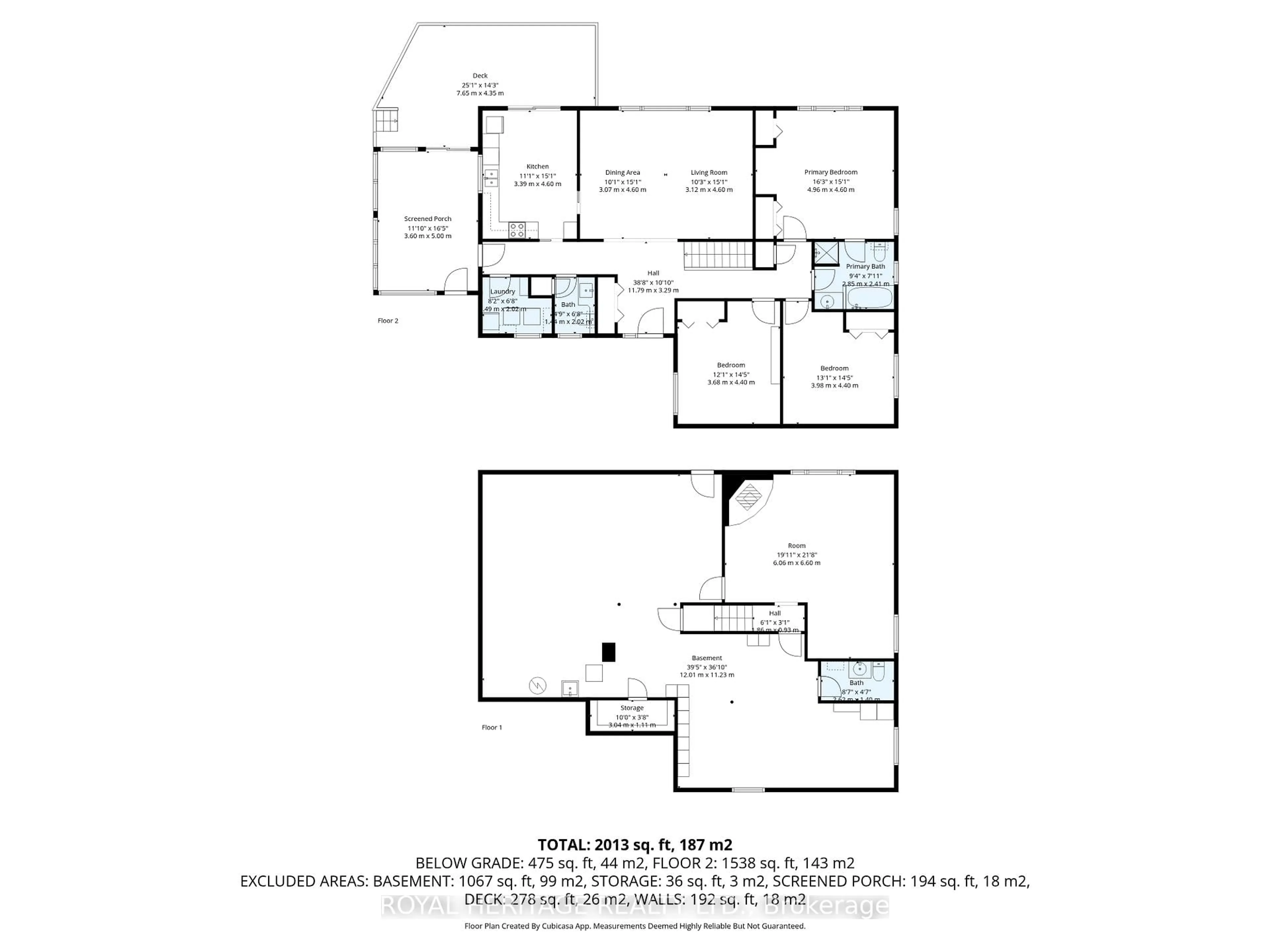 Floor plan for 22 Park St, Cramahe Ontario K0K 1S0