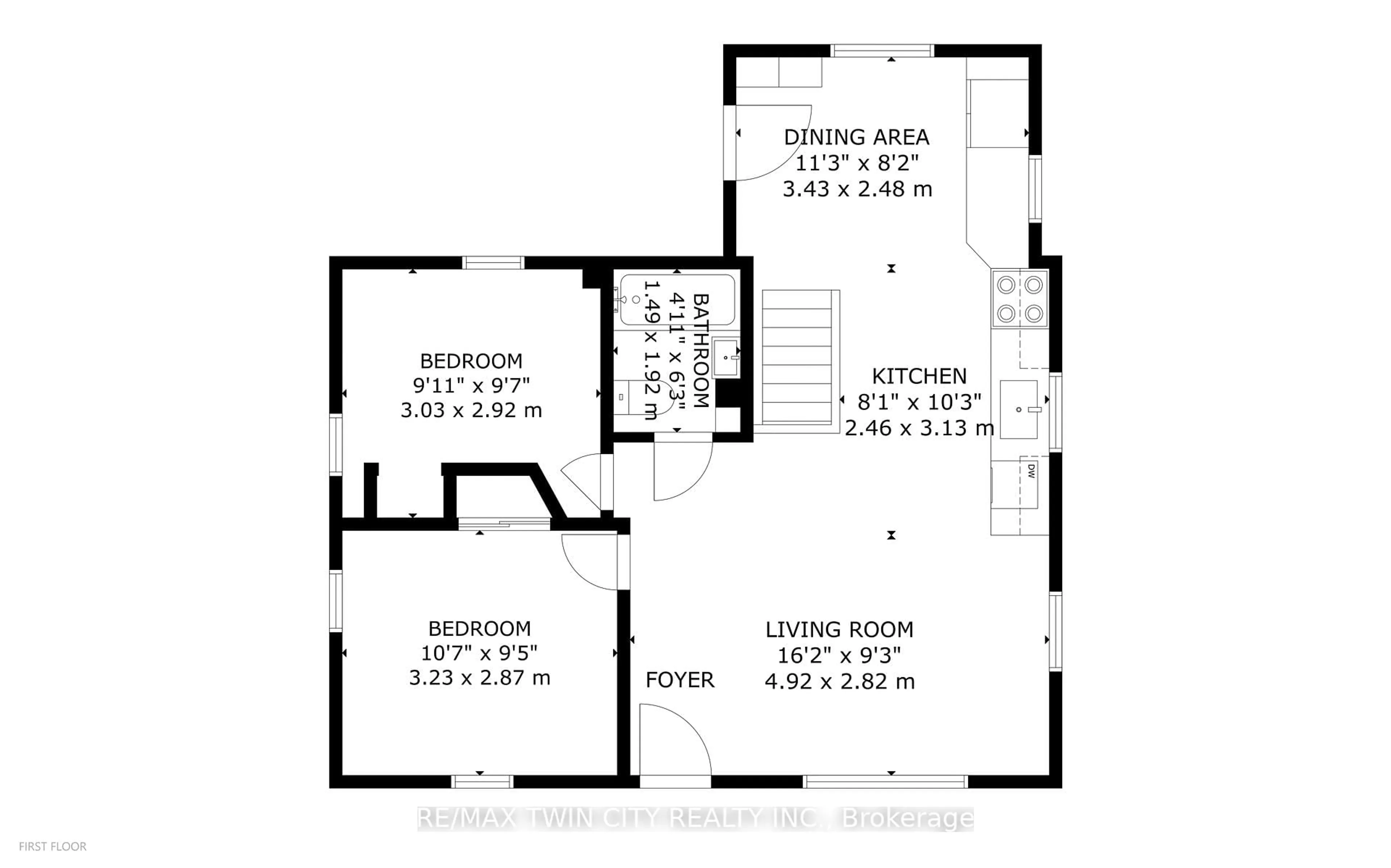 Floor plan for 37 Twelfth Ave, Brantford Ontario N3S 6P1