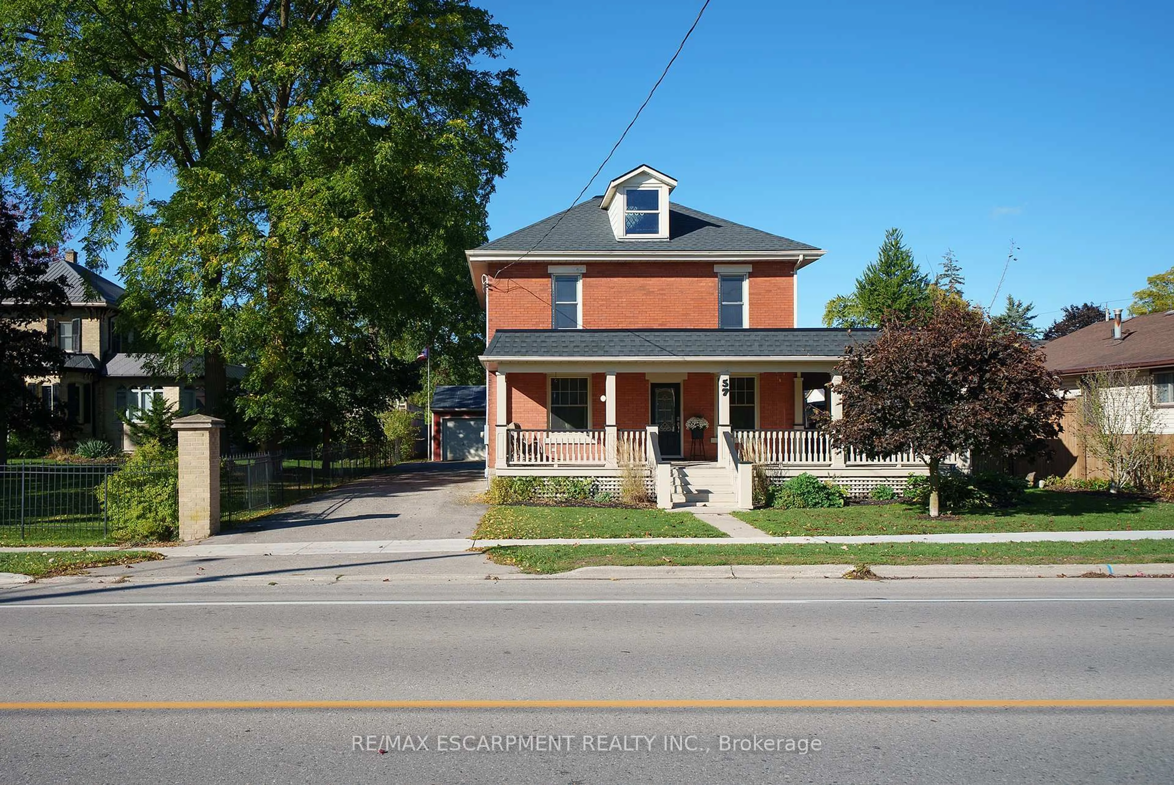 Home with brick exterior material, street for 57 STOVER St, Norwich Ontario N0J 1P0