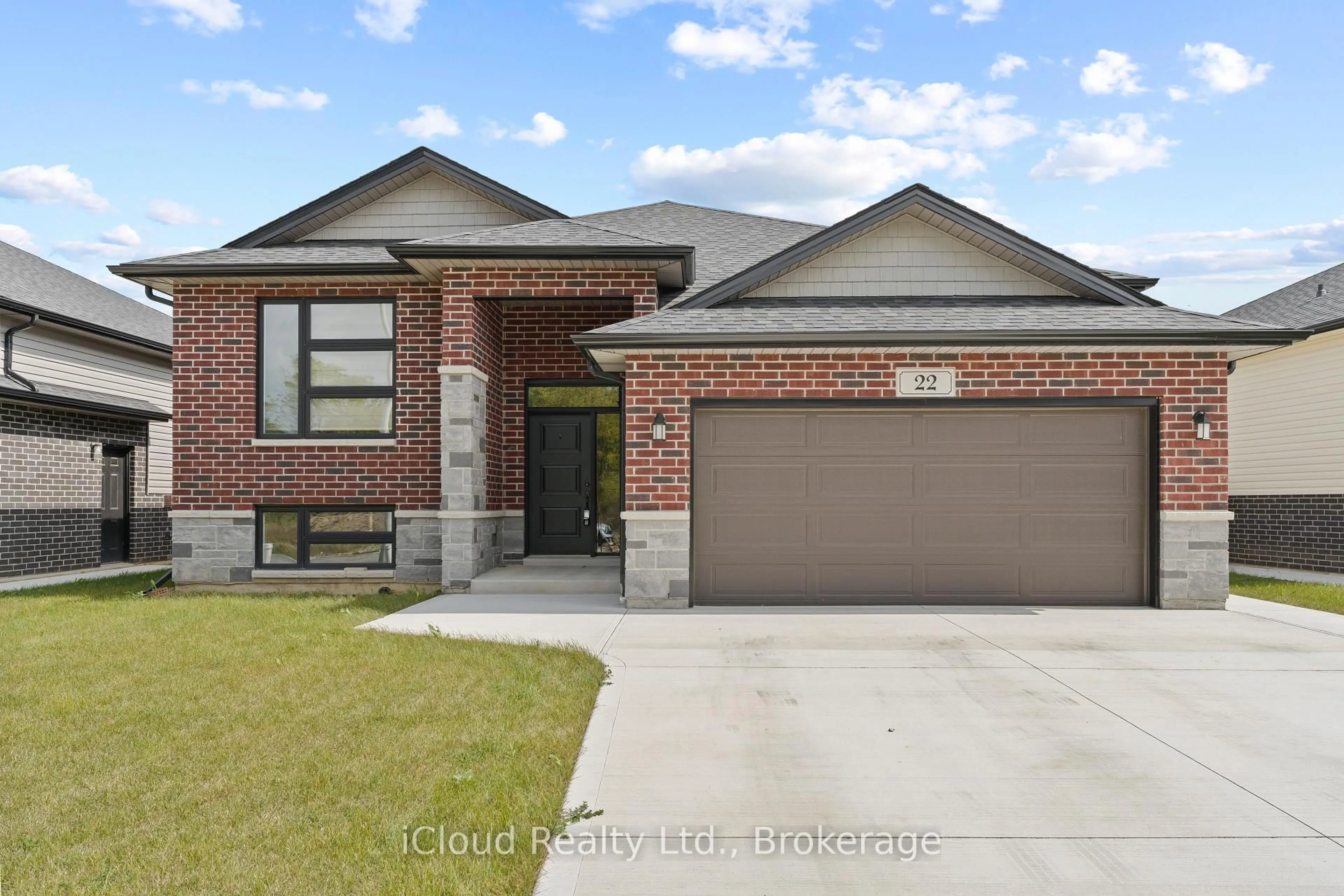 Home with brick exterior material, street for 22 Kingsbridge Dr, Amherstburg Ontario N9V 4A4