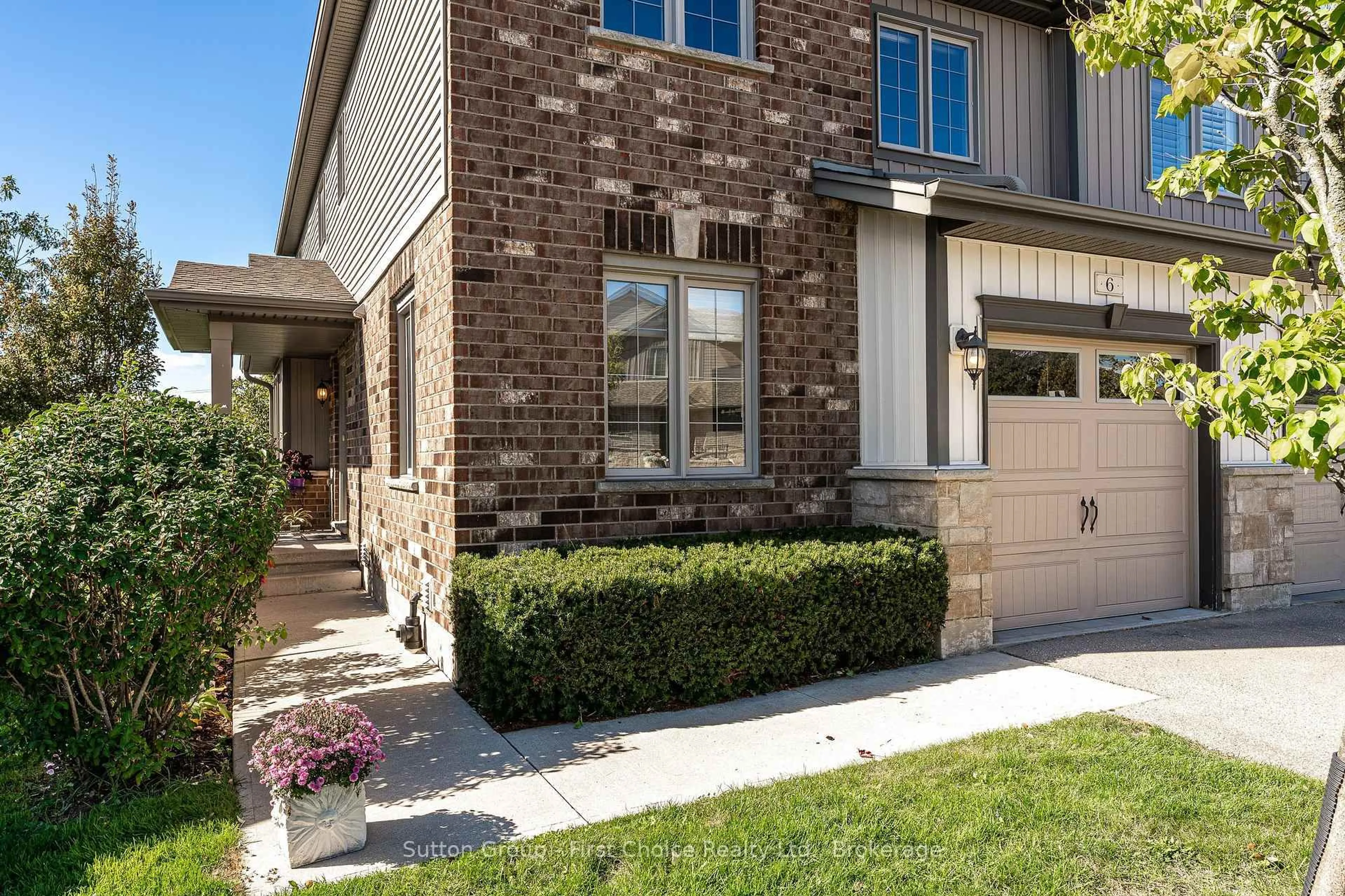 Home with brick exterior material, street for 55 Harrison St #6, Stratford Ontario N5A 0C9