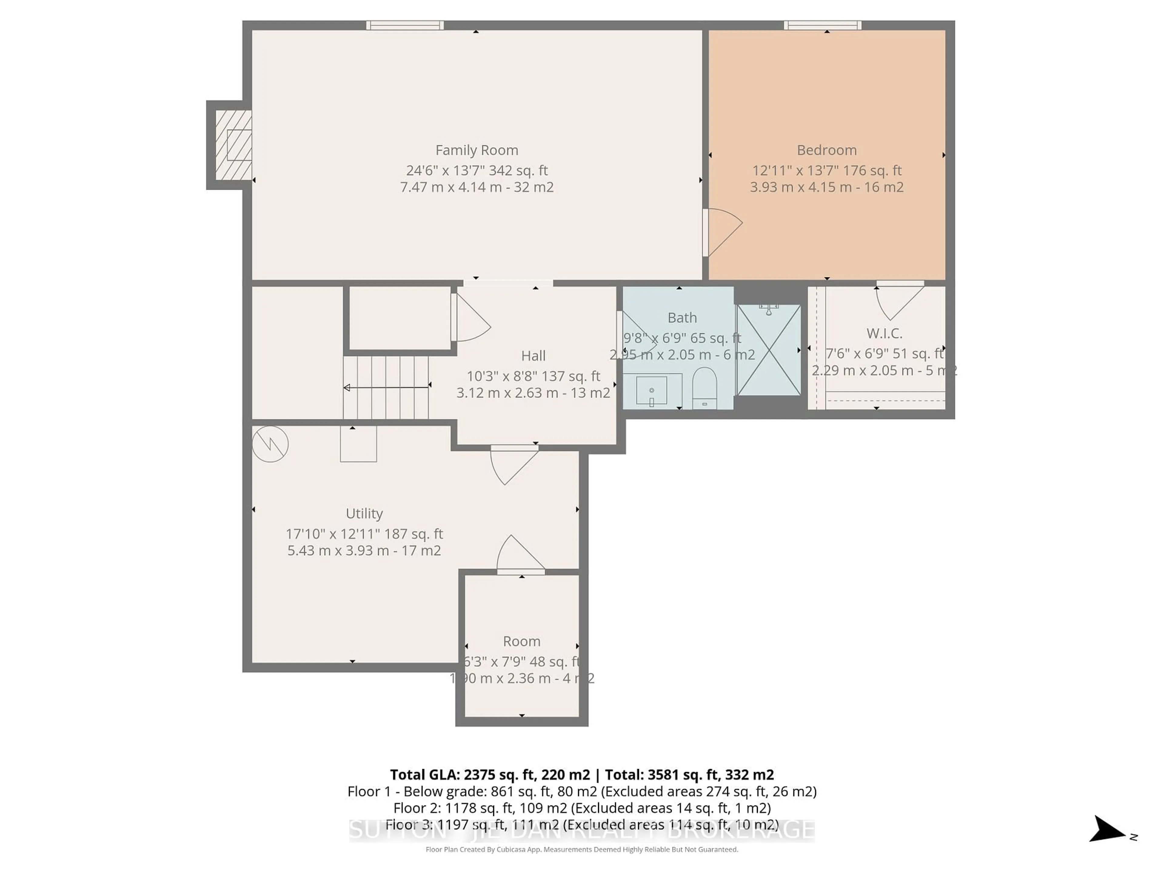 Floor plan for 1413 KAINS WOODS Terr, London South Ontario N6K 4Z7