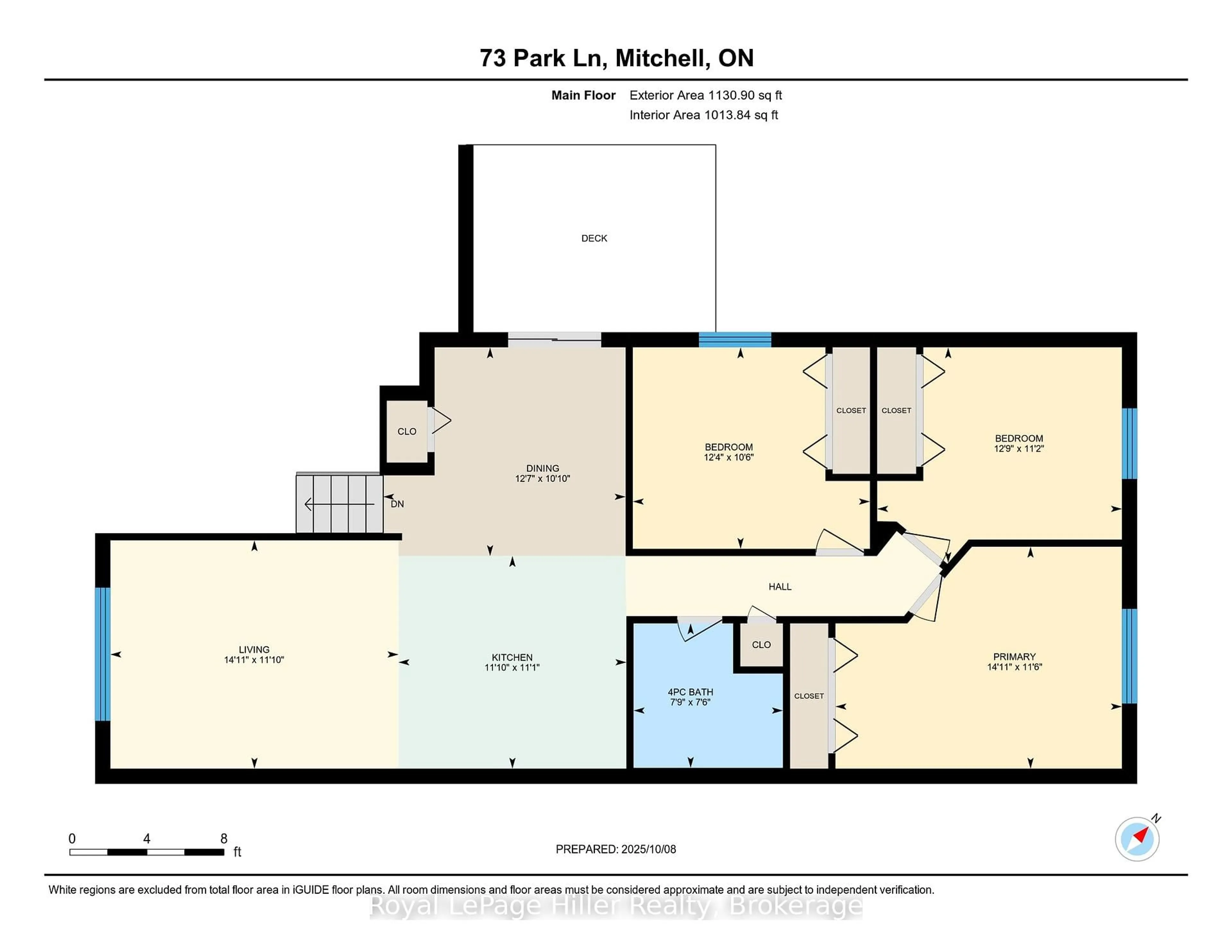 Floor plan for 73 Park Lane, West Perth Ontario N0K 1N0