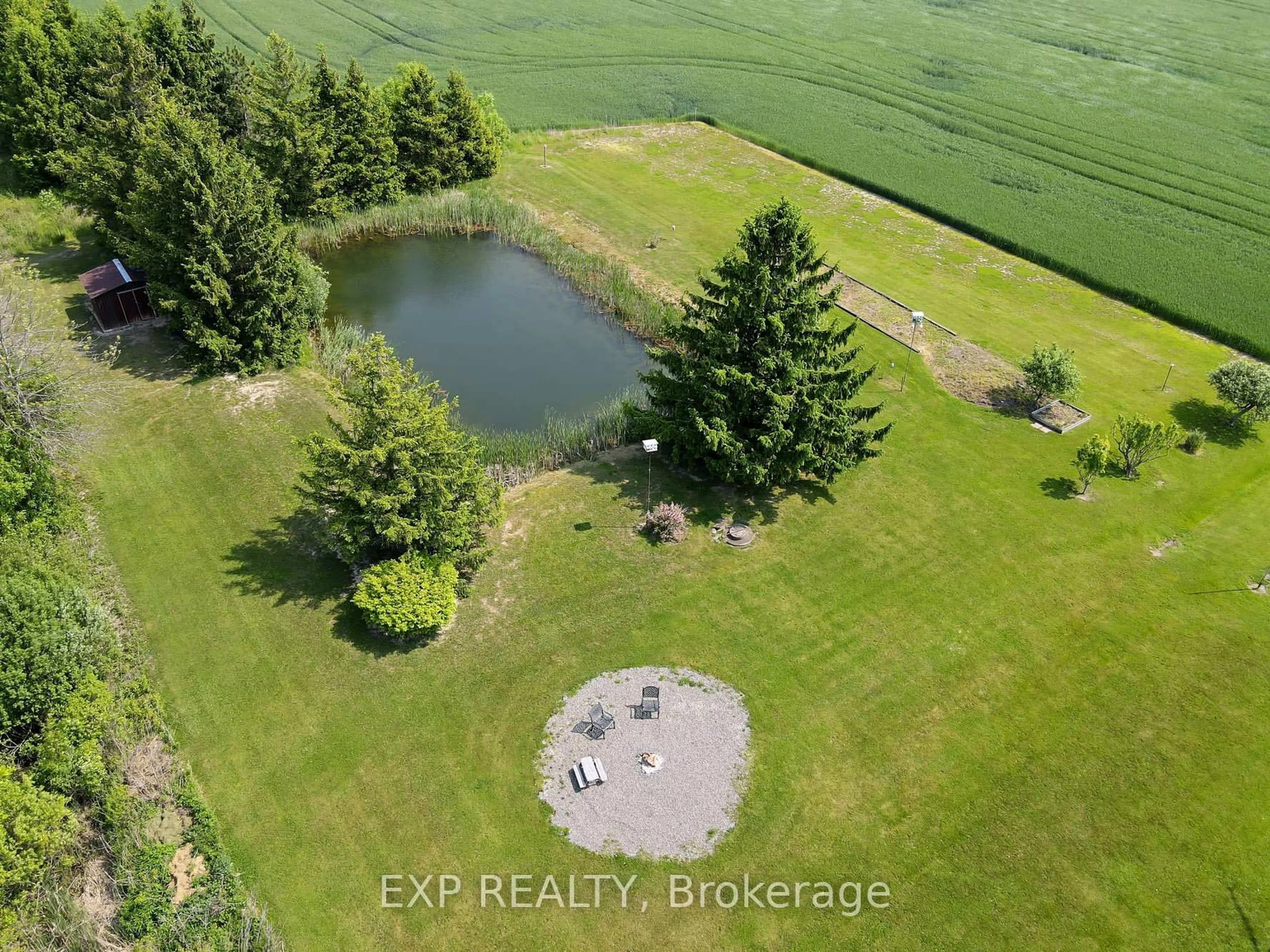 A pic from outside/outdoor area/front of a property/back of a property/a pic from drone, water/lake/river/ocean view for 21419 OUTRED Rd, Wainfleet Ontario L3K 5V4