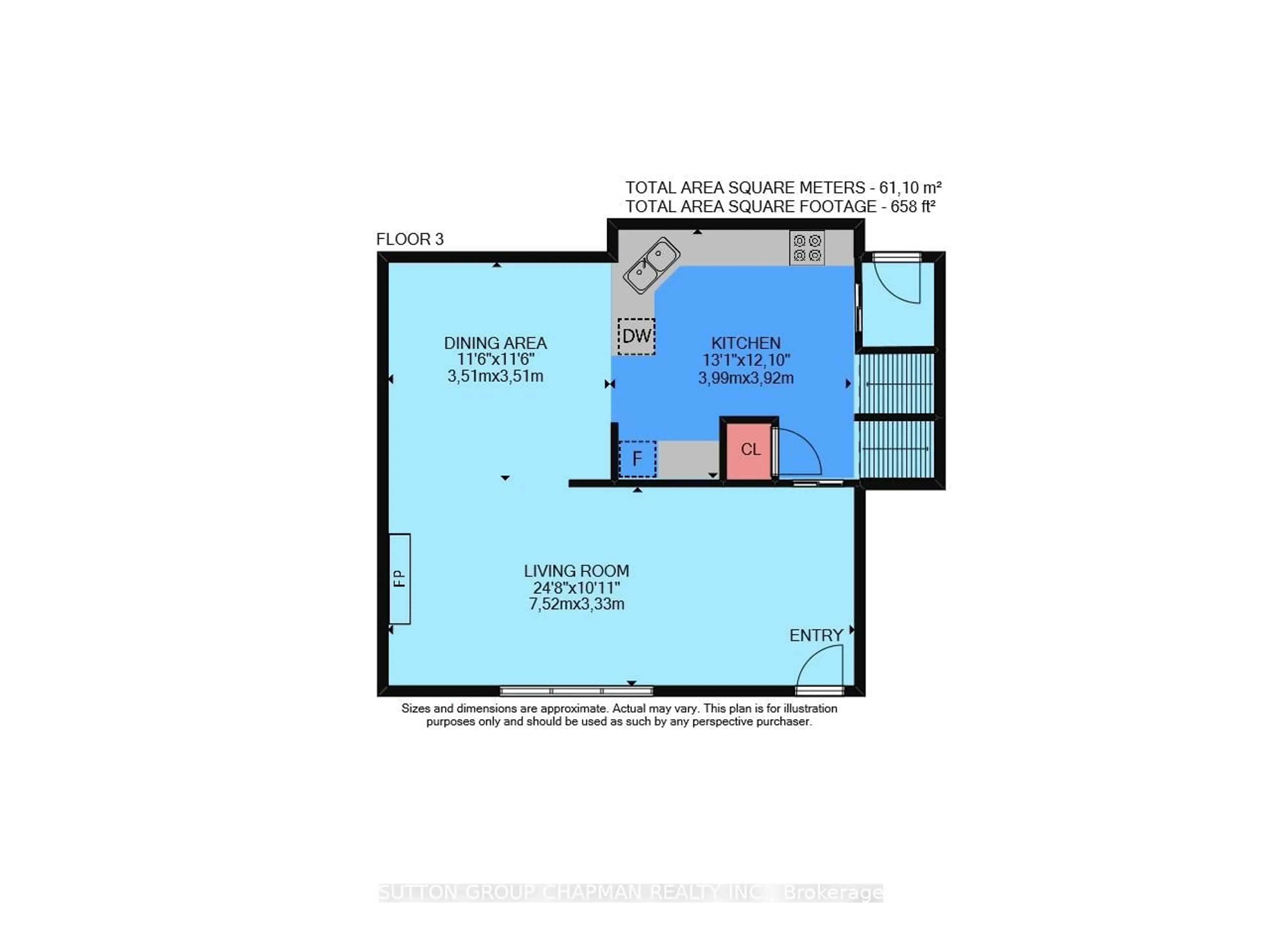 Floor plan for 462 Oak Park Dr, London North Ontario N6H 3N4