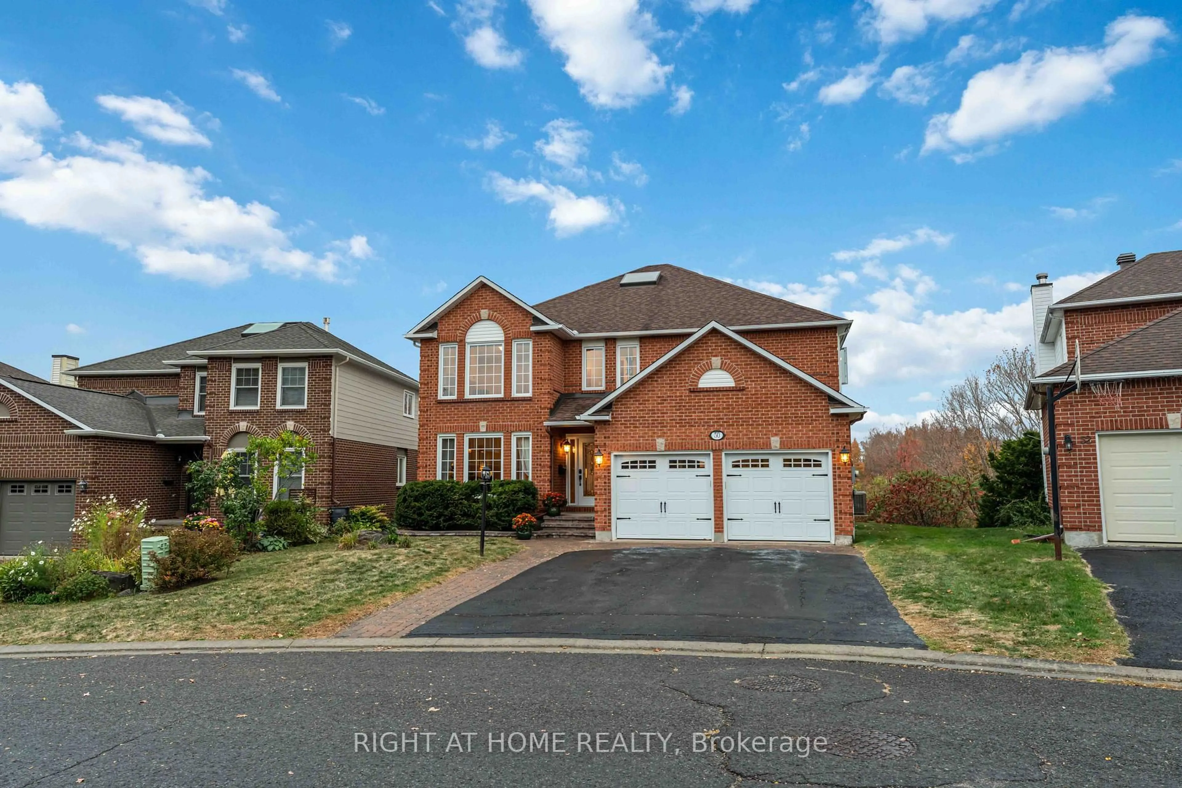 Home with brick exterior material, street for 50 Rosenfeld Cres, Ottawa Ontario K2K 2L2