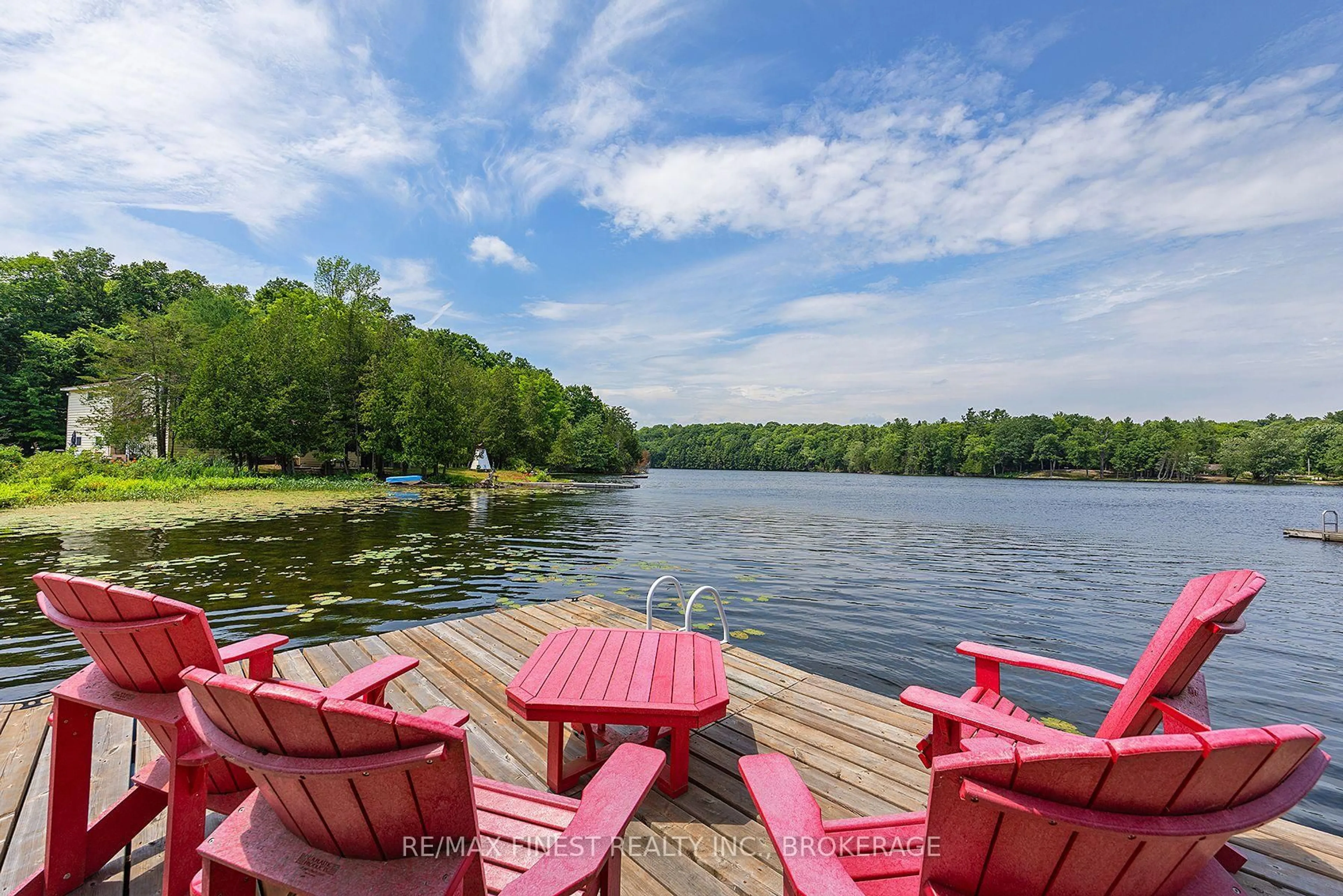 Patio, water/lake/river/ocean view for 912 Moonlight Lane, Lansdowne Village Ontario K0E 1L0
