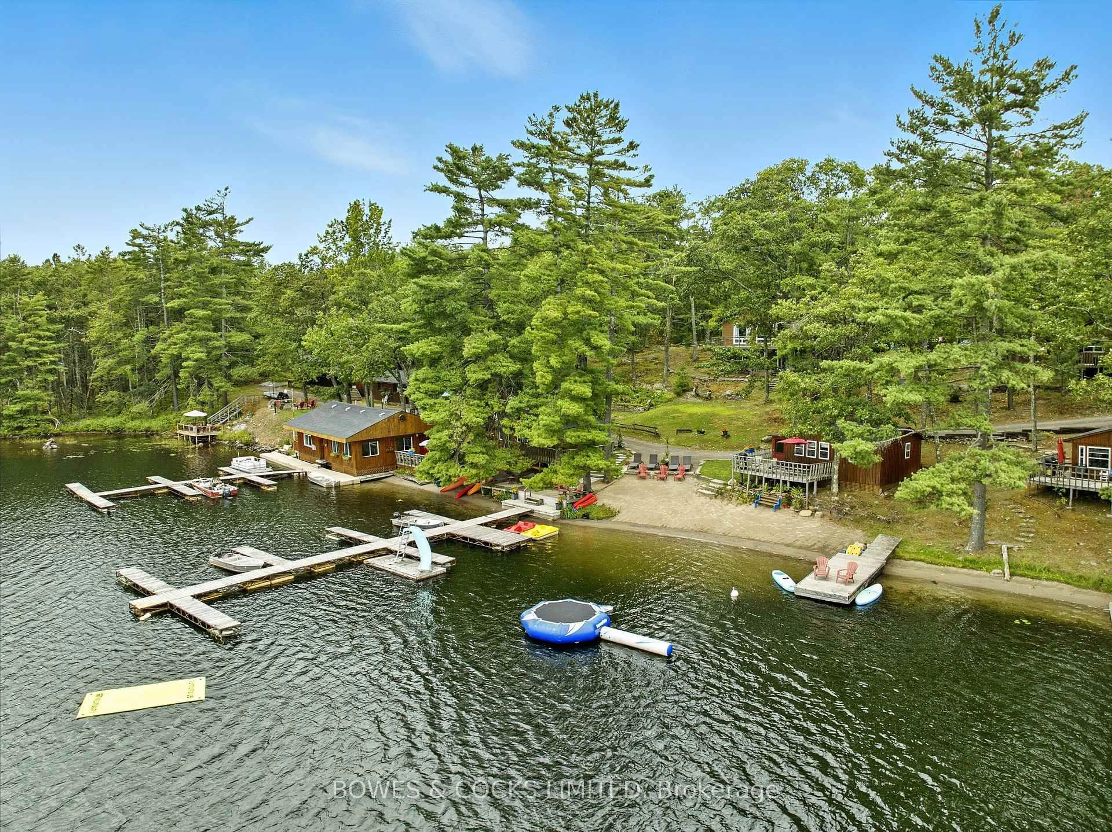 A pic from outside/outdoor area/front of a property/back of a property/a pic from drone, water/lake/river/ocean view for 124 Blue Mountain Rd, Havelock-Belmont-Methuen Ontario K0L 1Z0