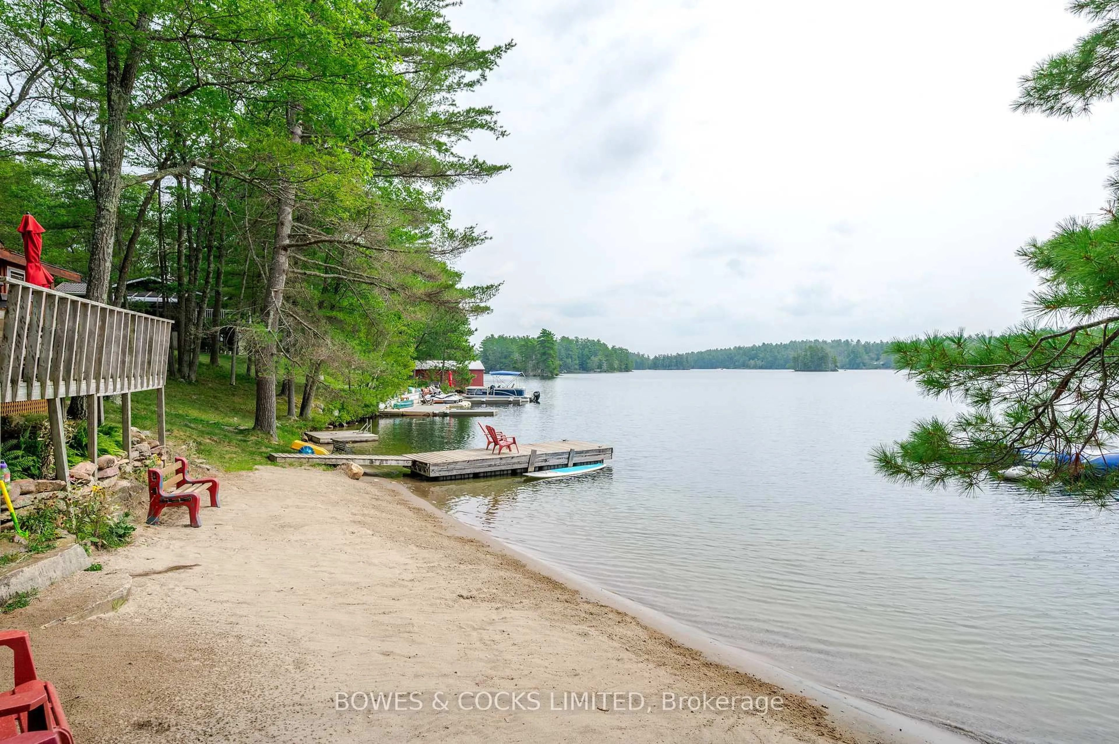 Patio, water/lake/river/ocean view for 124 Blue Mountain Rd, Havelock-Belmont-Methuen Ontario K0L 1Z0