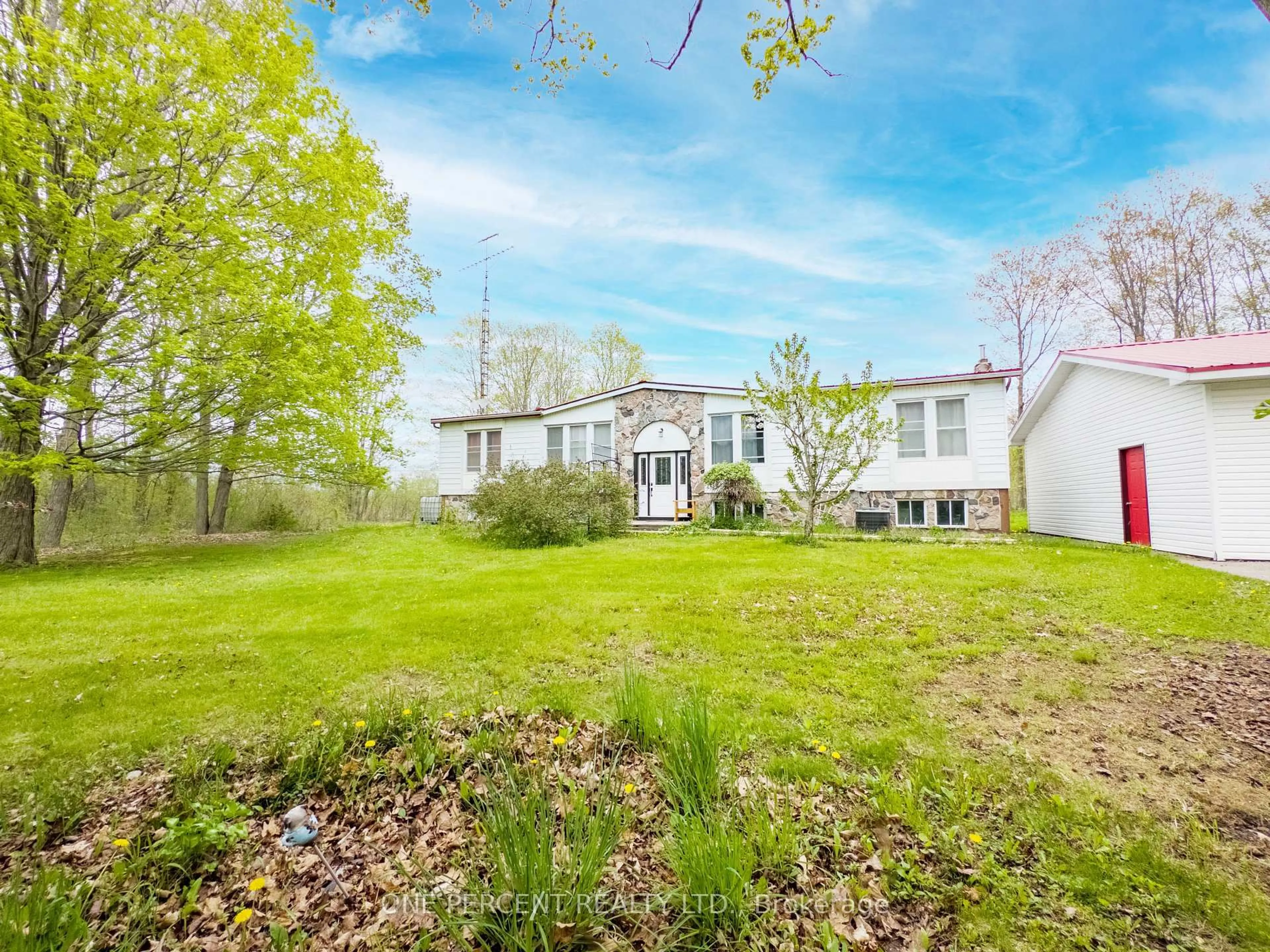 A pic from outside/outdoor area/front of a property/back of a property/a pic from drone, unknown for 19656 Loyalist Pkwy, Prince Edward County Ontario K0K 1T0