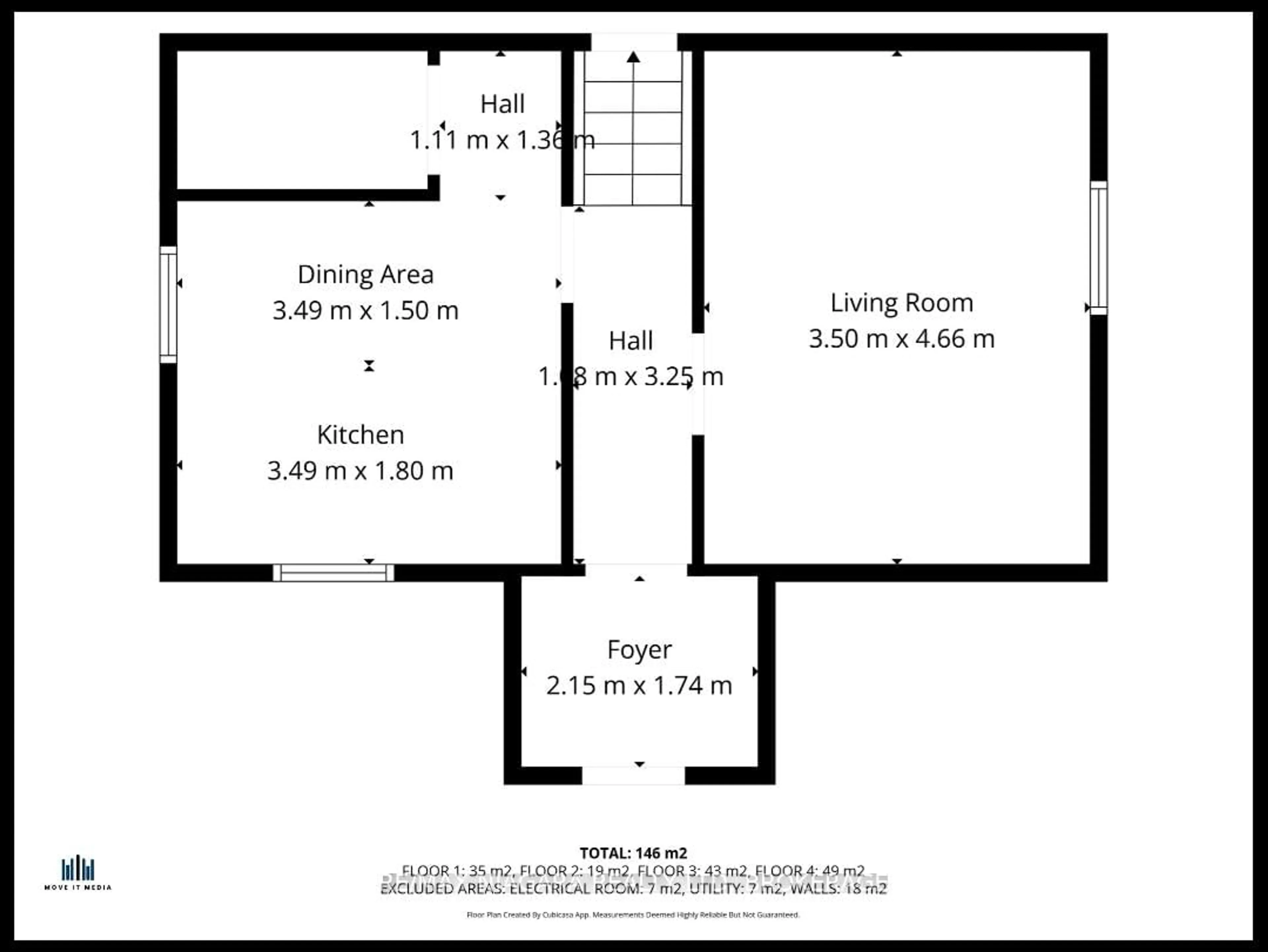 Floor plan for 4985 Kingston Ave, Niagara Falls Ontario L2E 5B3