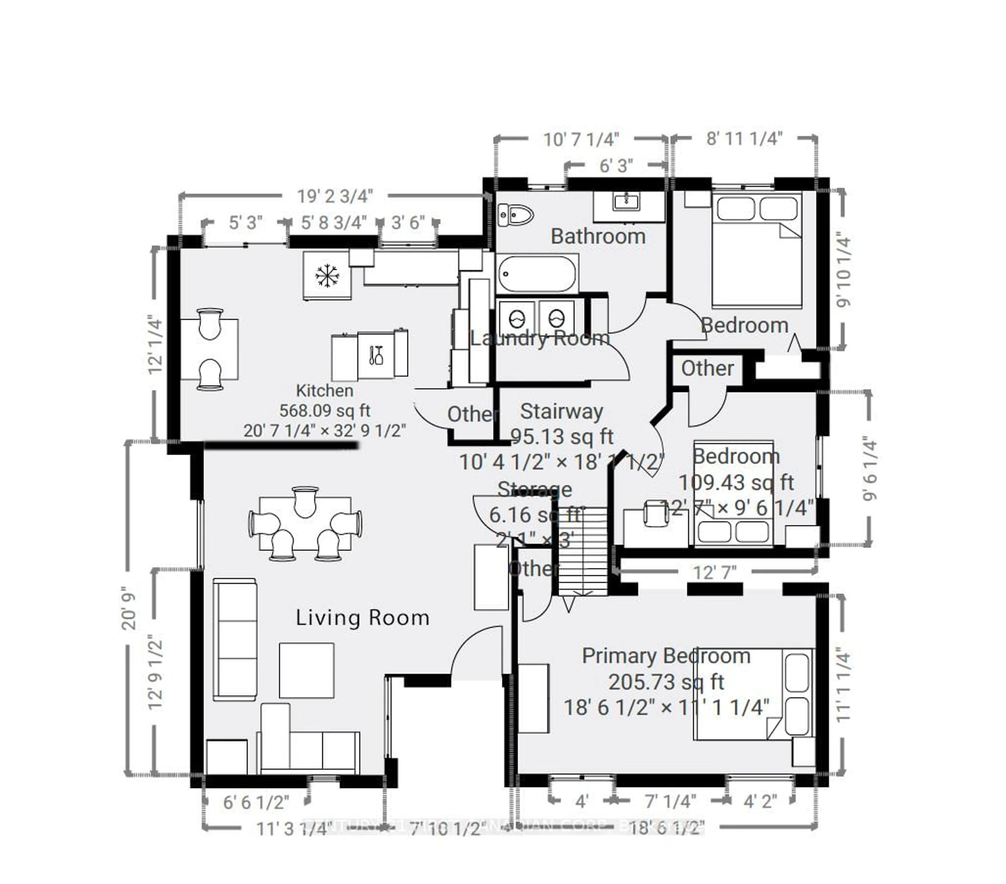 Floor plan for 581 Forest Creek Pl, London East Ontario N5Y 5T7