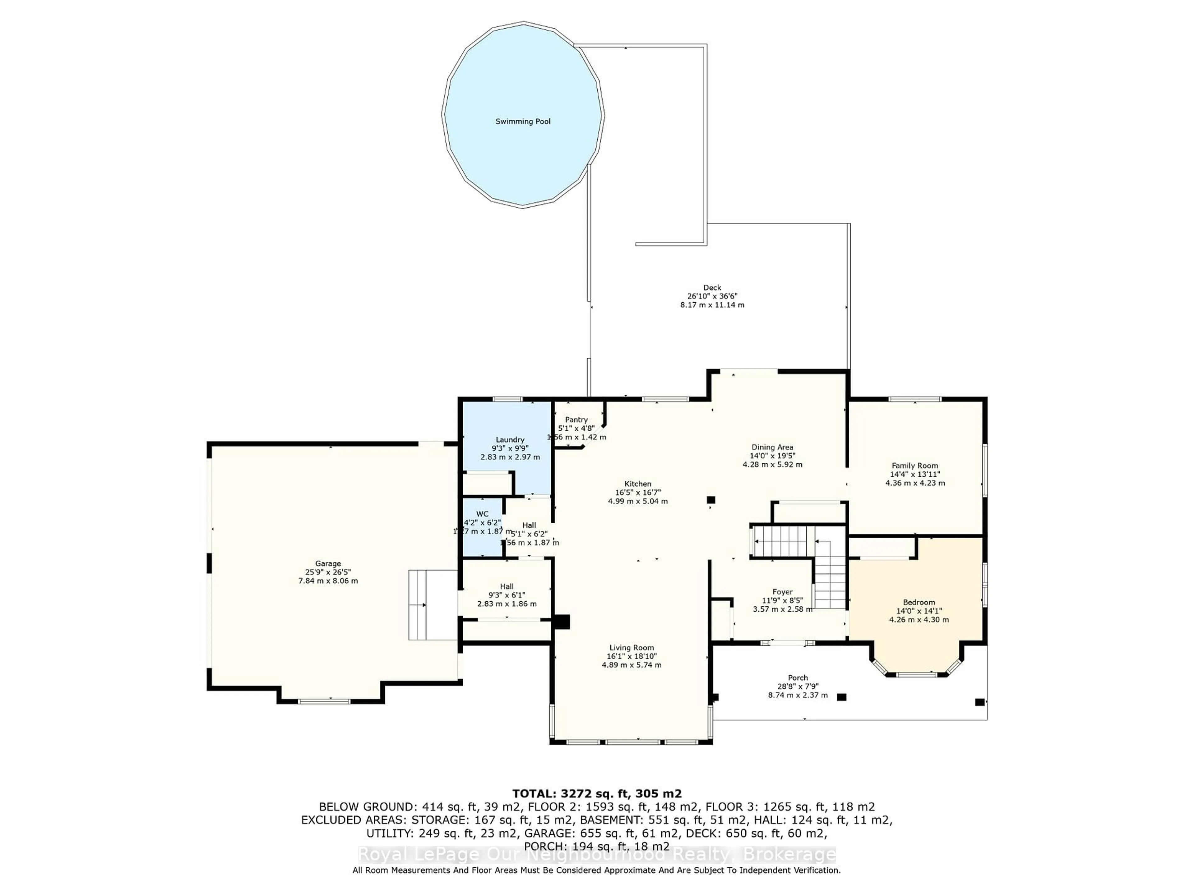 Floor plan for 37 Hansen St, Brighton Ontario K0K 1H0
