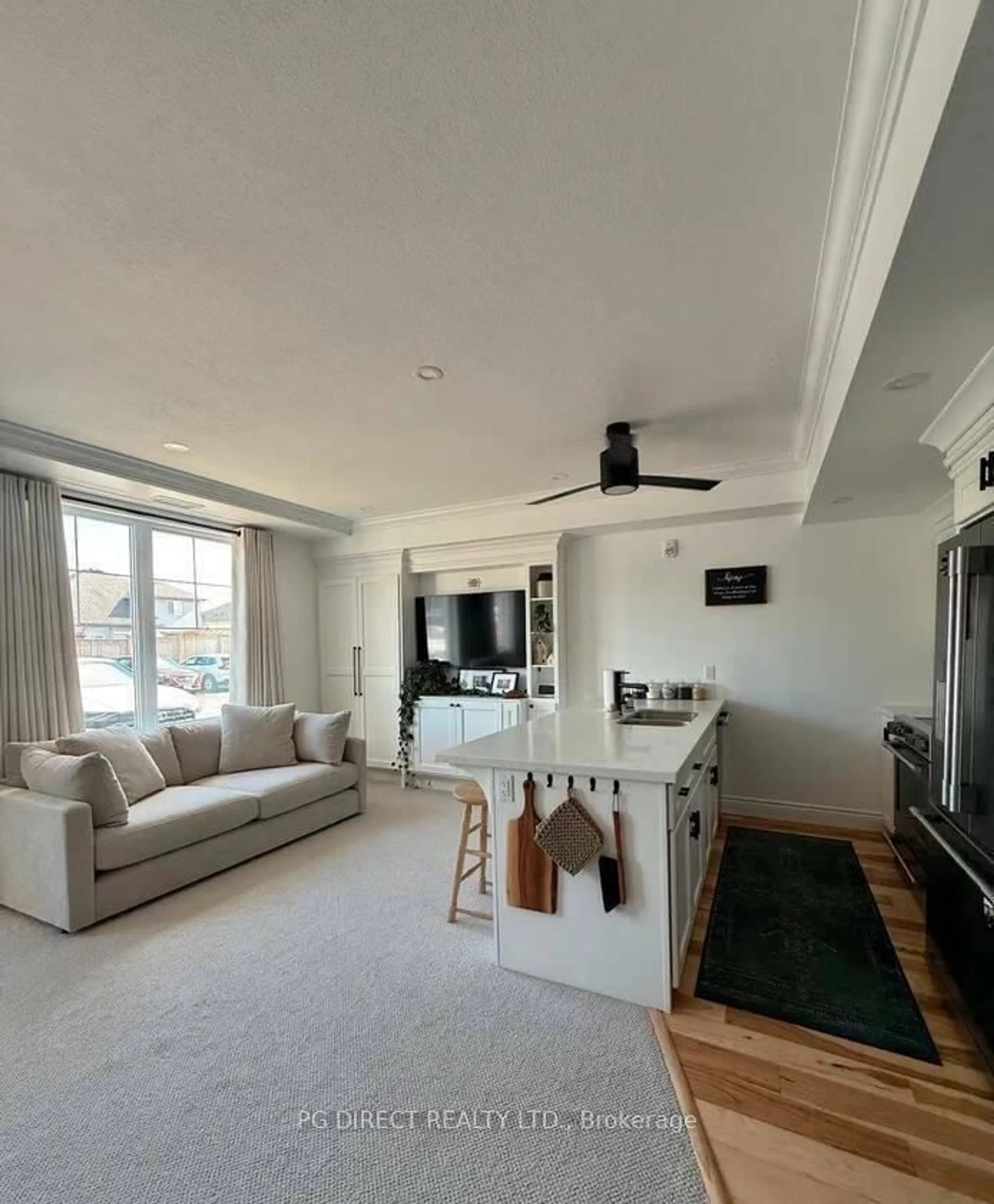 Living room with furniture, unknown for 65 Haddington St #104, Haldimand Ontario N3W 2H2