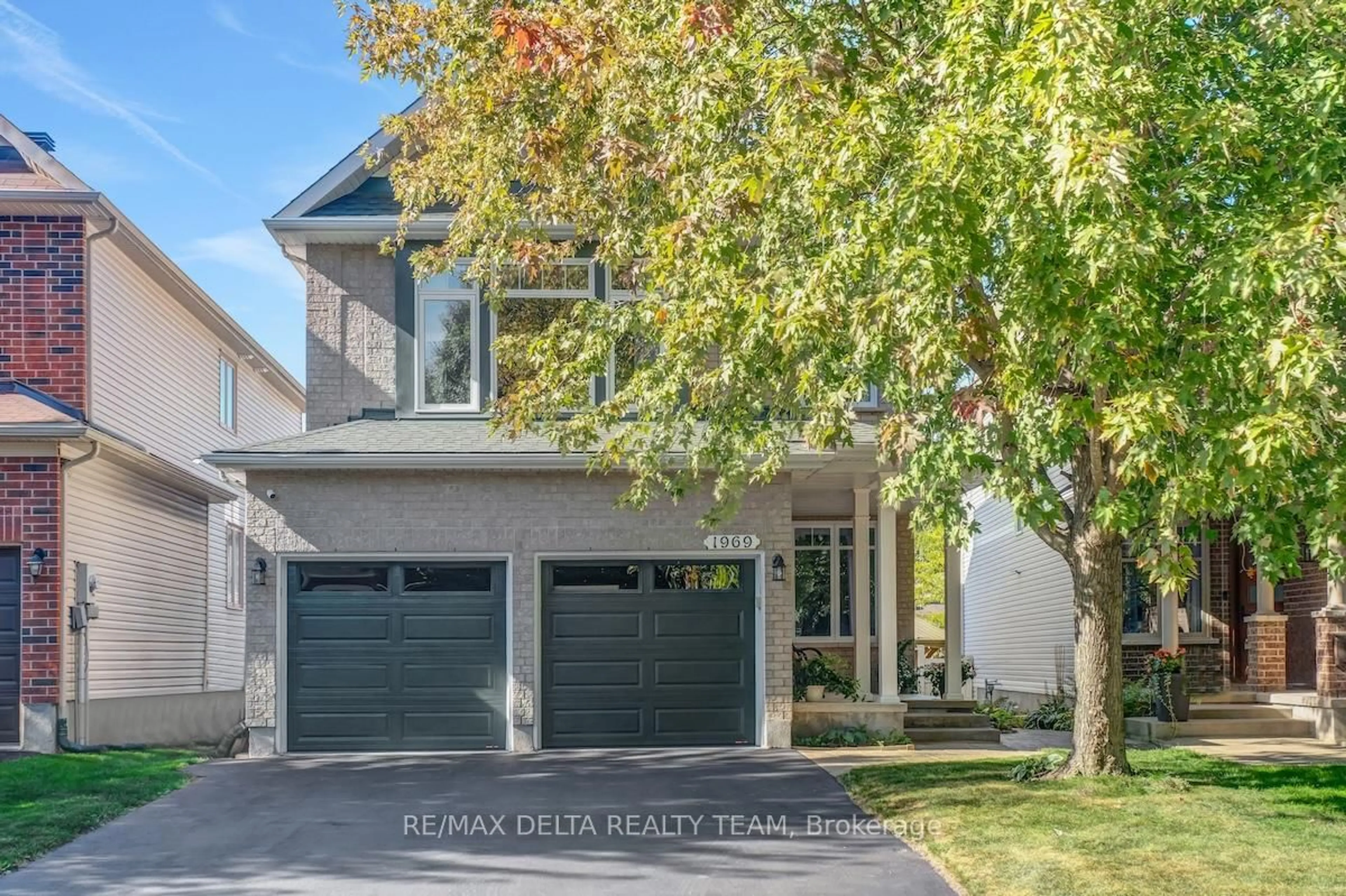 Home with brick exterior material, street for 1969 Schroeder Cres, Orleans Ontario K4A 4P7