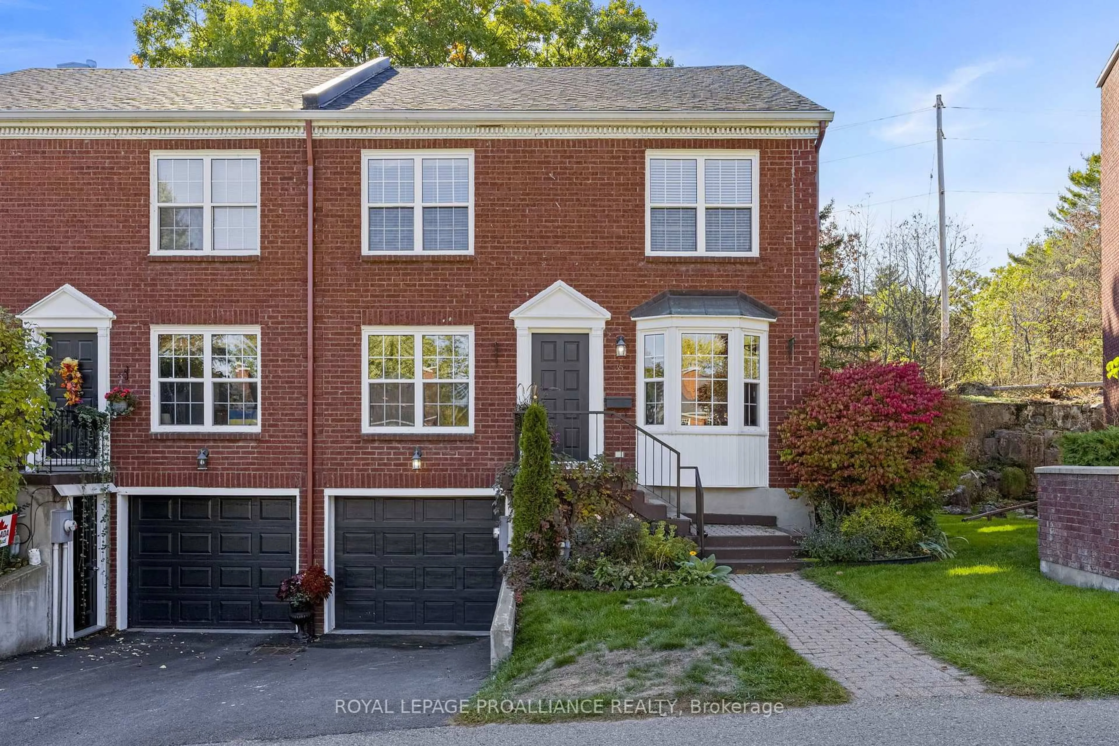 Home with brick exterior material, street for 35 Country Club Pl, Brockville Ontario K6V 6T6
