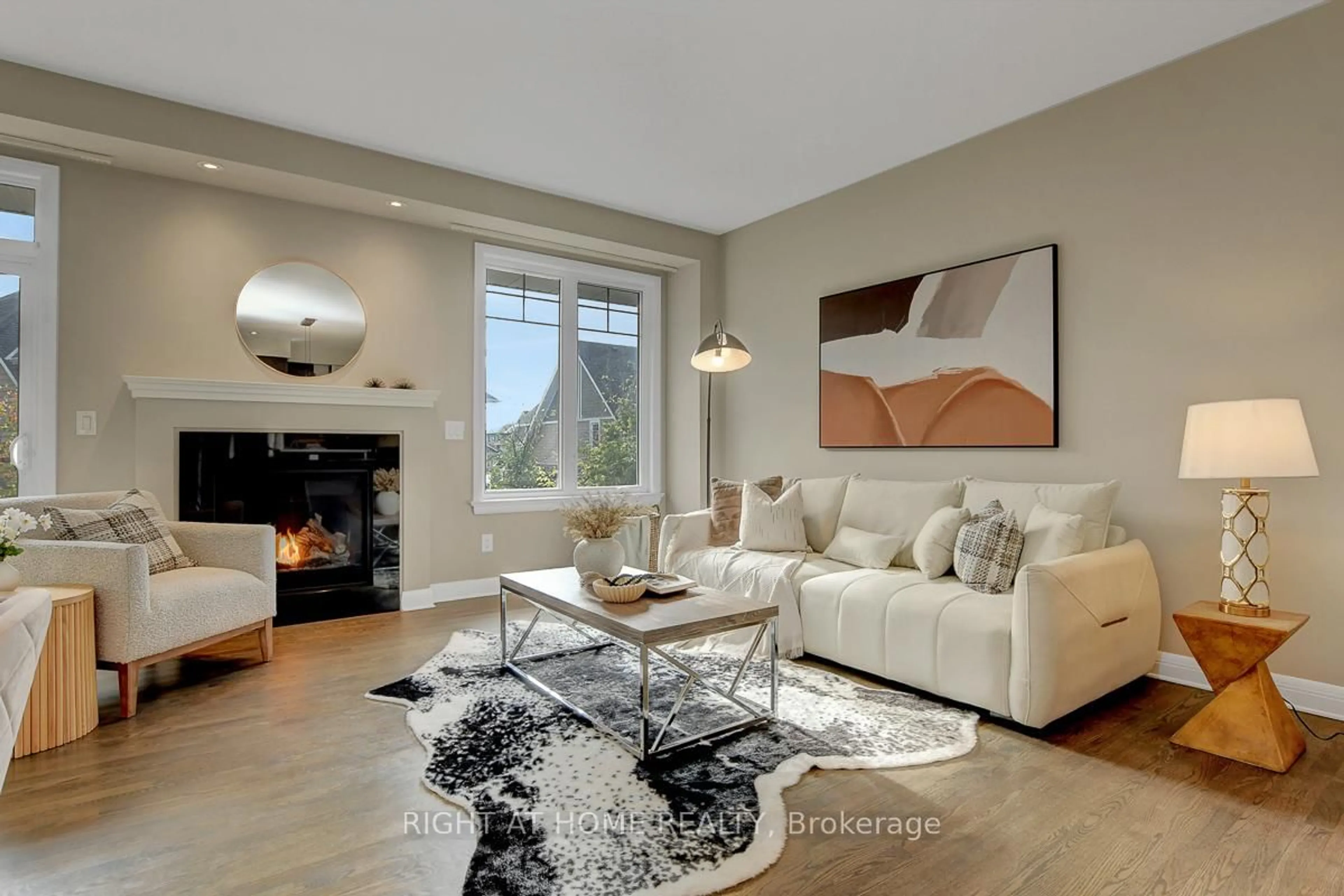 Living room with furniture, unknown for 52 Arkose St, Kanata Ontario K2T 0M2