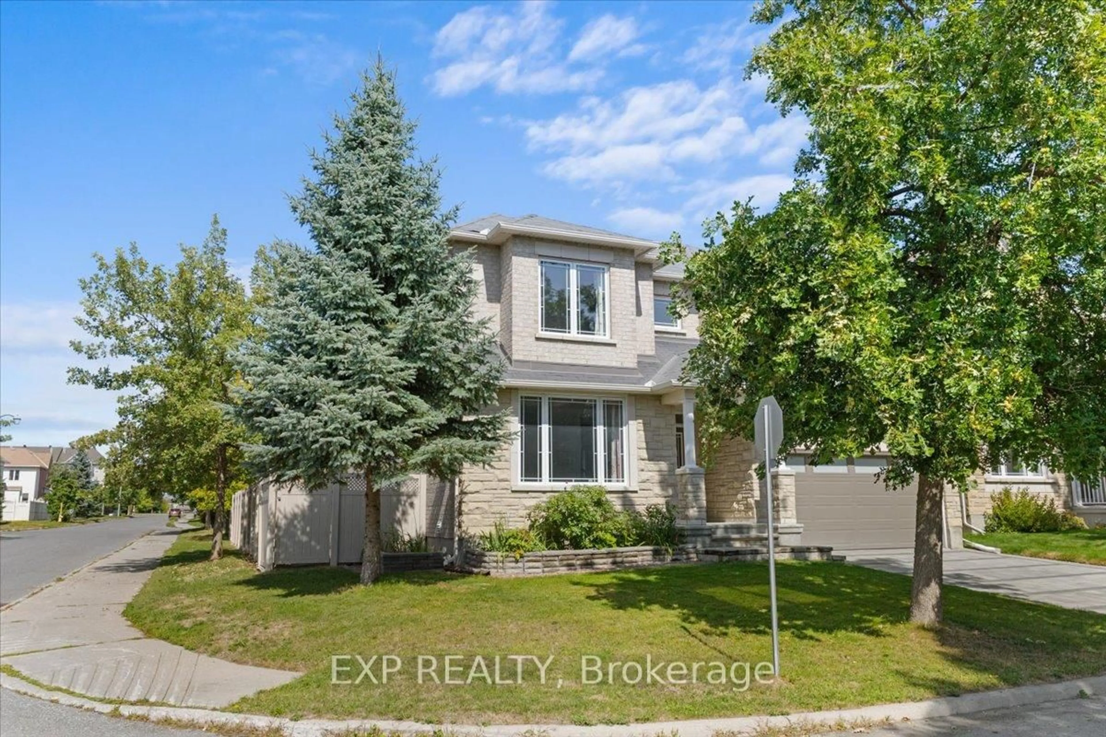 A pic from outside/outdoor area/front of a property/back of a property/a pic from drone, street for 300 Grayburn Way, Ottawa Ontario K2J 0V8