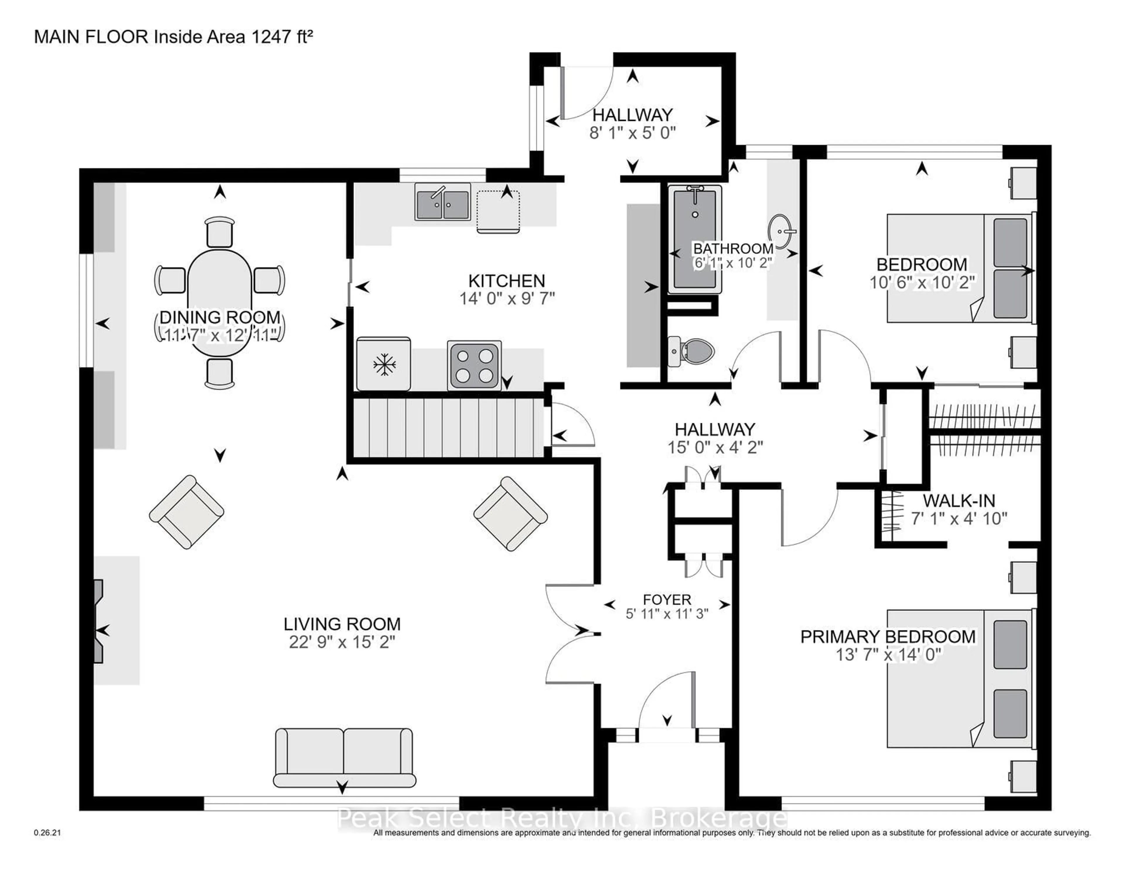 Floor plan for 72 Carrall St, St. Marys Ontario N4X 1C8