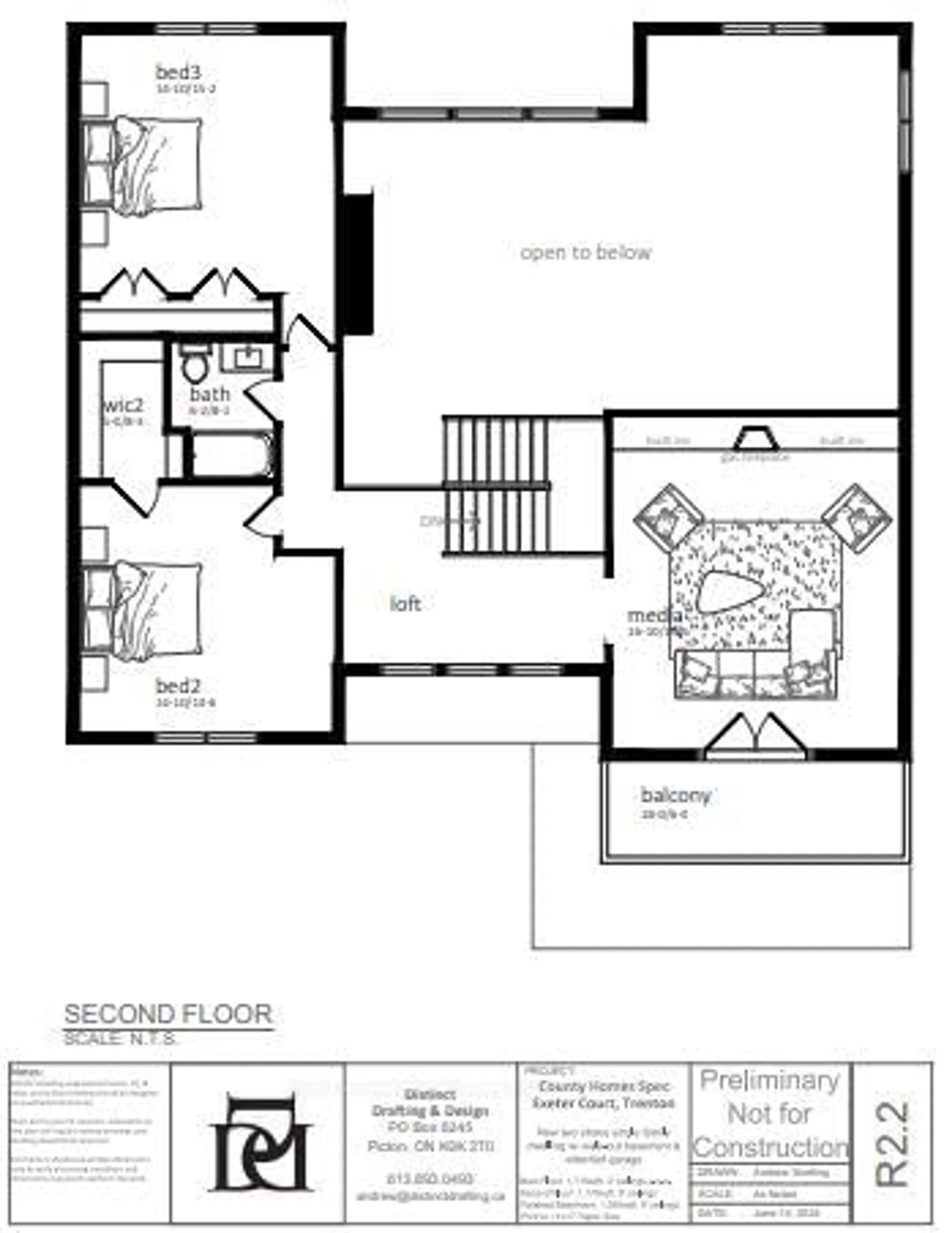 Floor plan for 36 Exeter Crt, Ingleside Ontario K8V 5P4