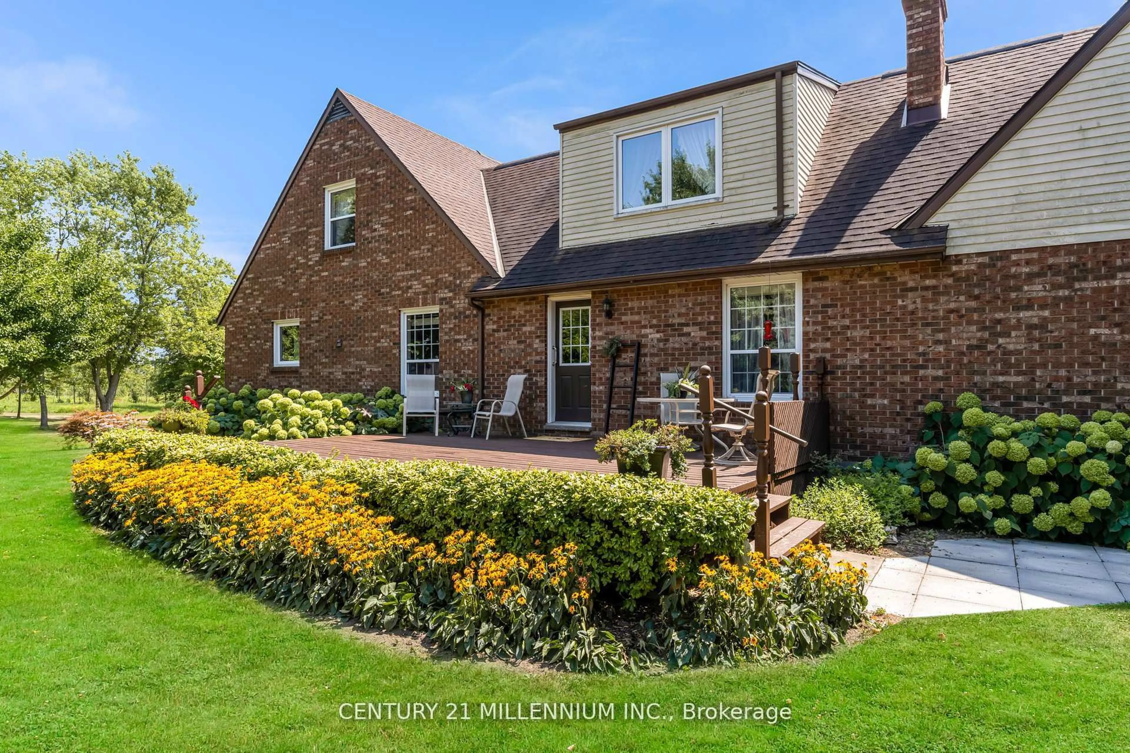 Home with brick exterior material, street for 40764 Forks Rd, Wainfleet Ontario L0S 1V0
