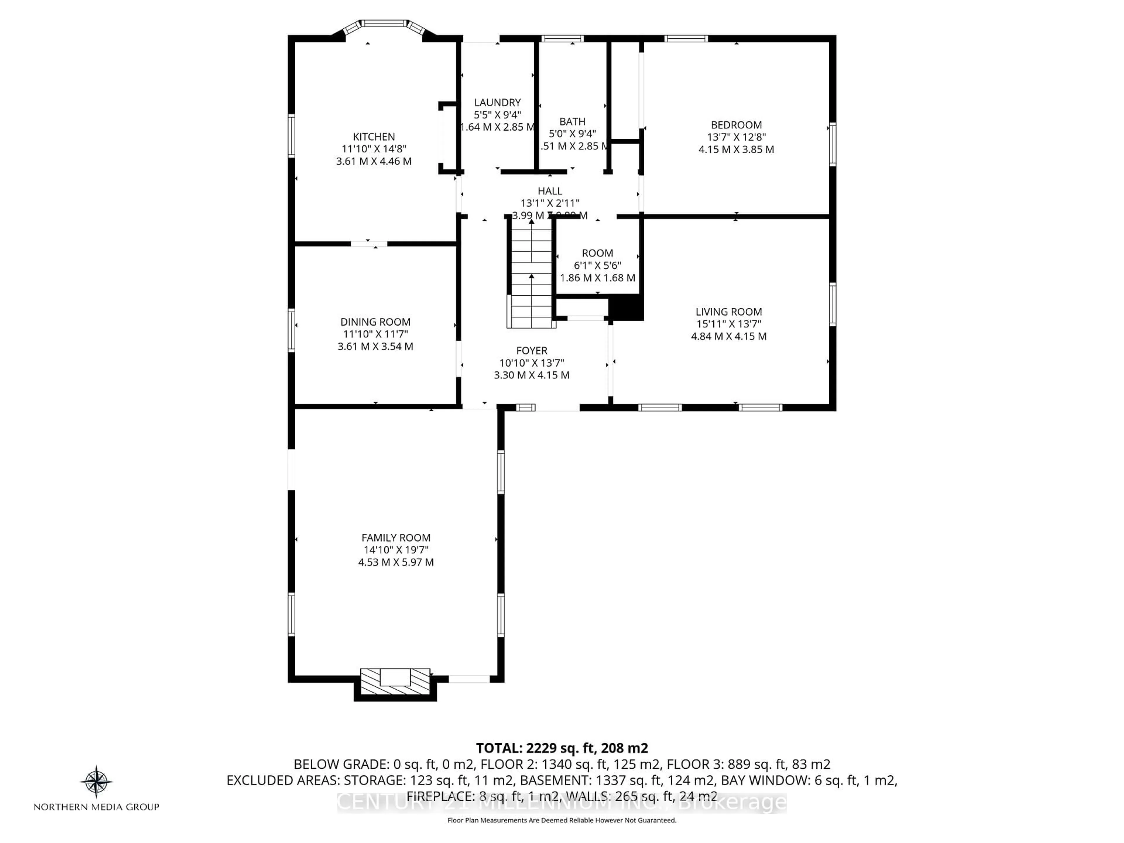 Floor plan for 40764 Forks Rd, Wainfleet Ontario L0S 1V0