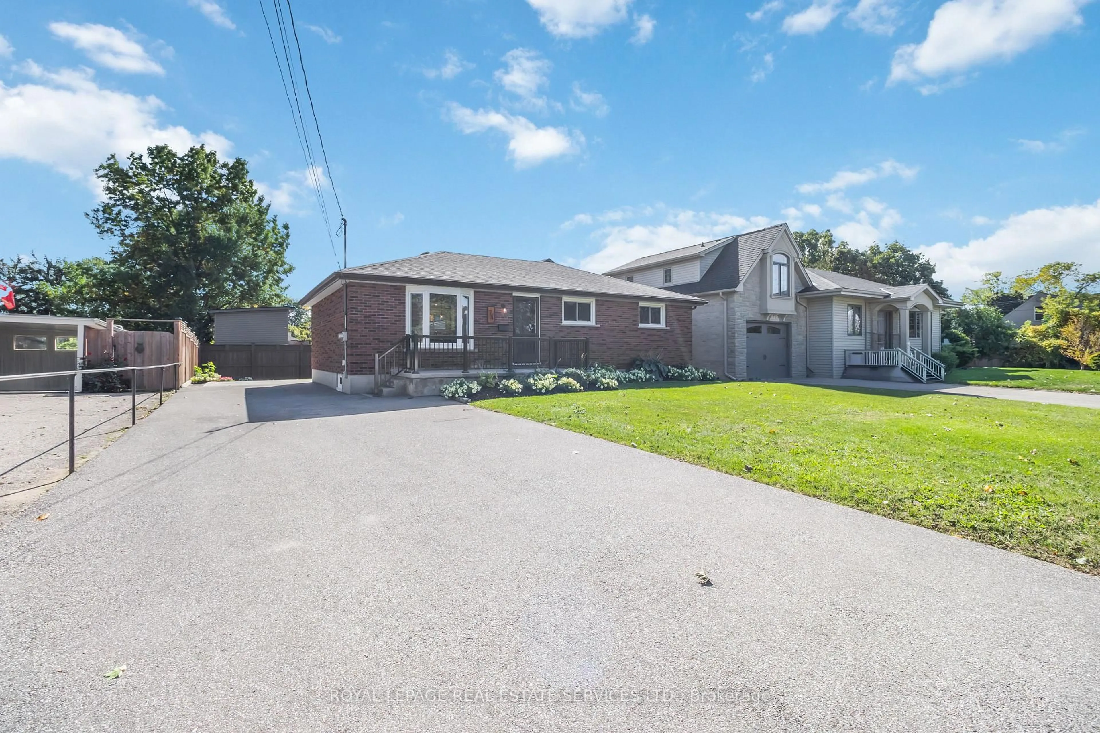 A pic from outside/outdoor area/front of a property/back of a property/a pic from drone, street for 74 Tranquility St, Brantford Ontario N3R 3H8