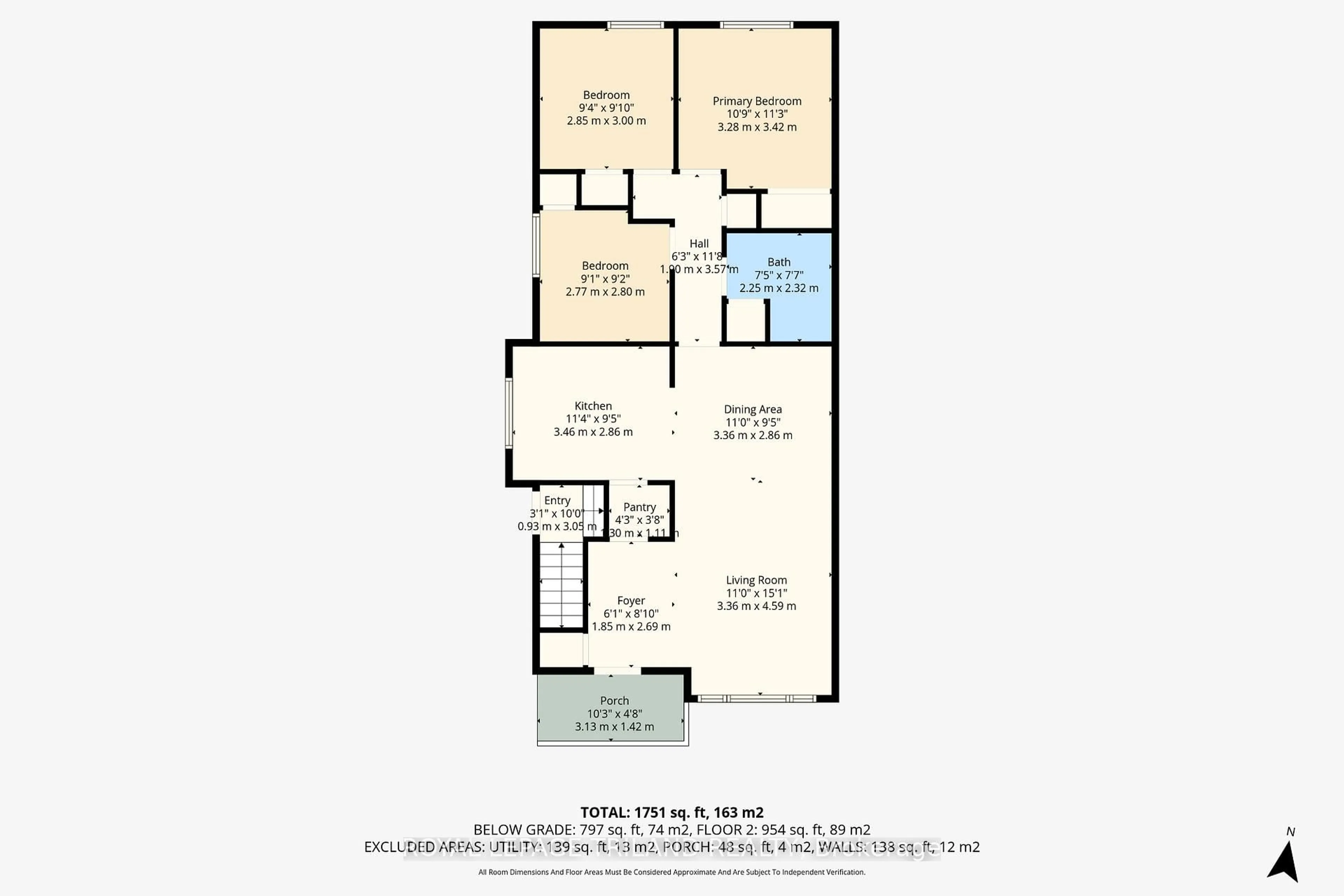 Floor plan for 9 JOHNSON Pl, St. Thomas Ontario N5P 2E9