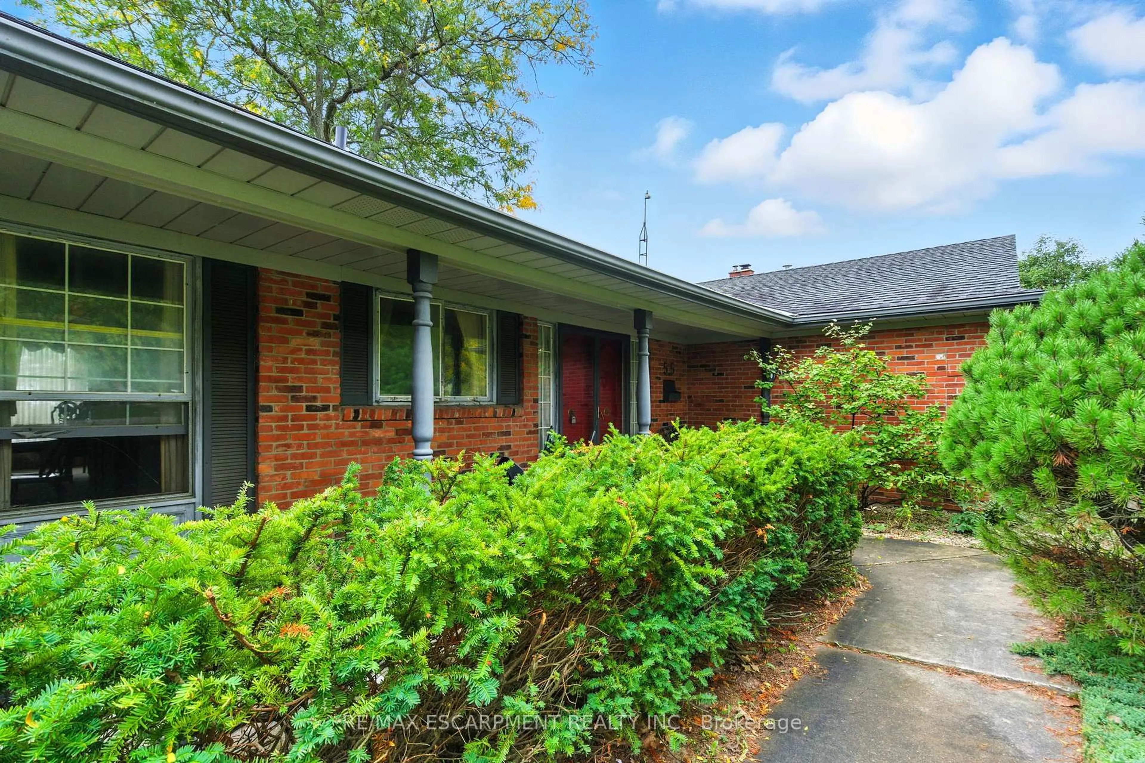 Home with brick exterior material, street for 55 Overdale Ave, Hamilton Ontario L9H 7G8