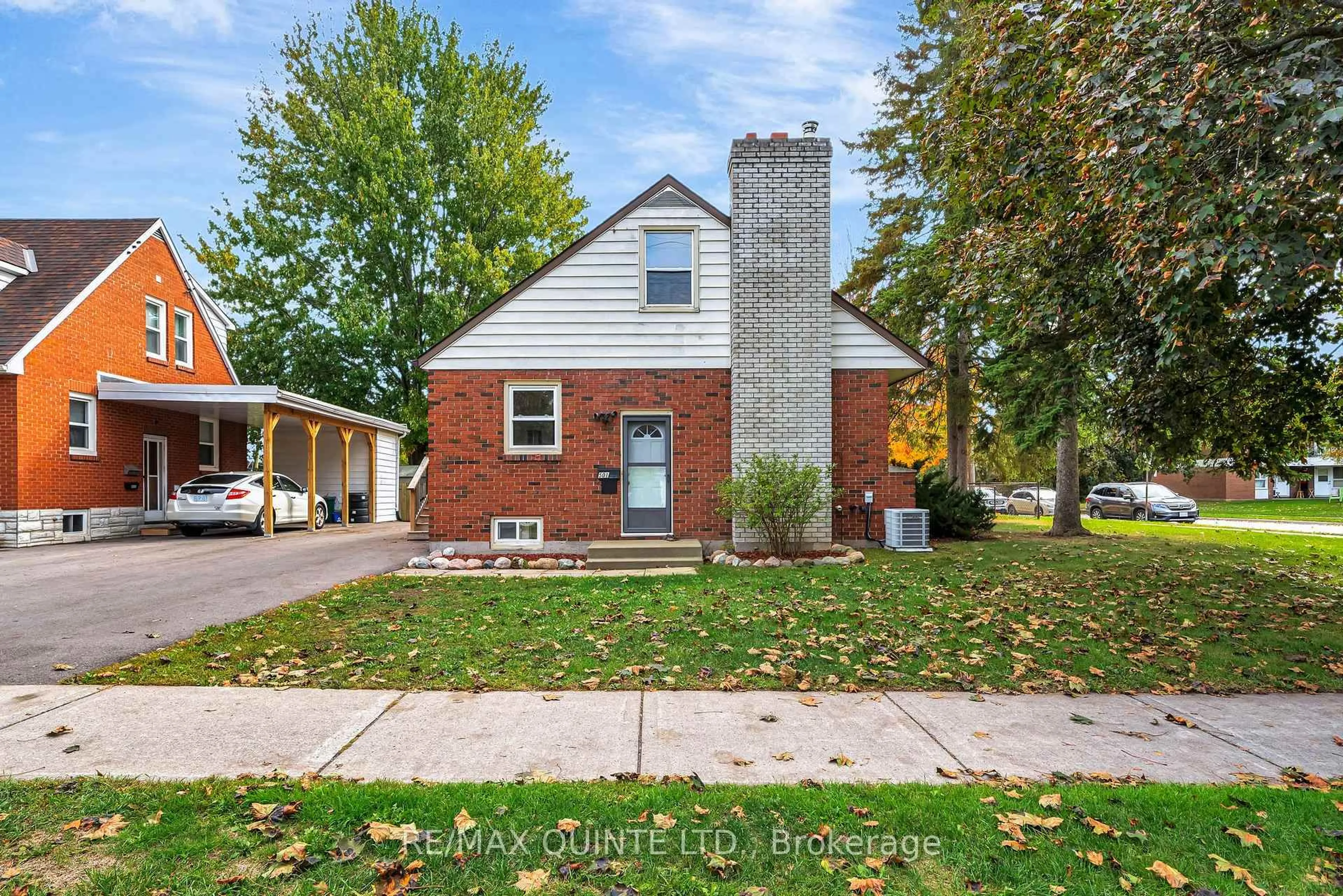 Home with brick exterior material, street for 501 Bridge St, Belleville Ontario K8N 1P9