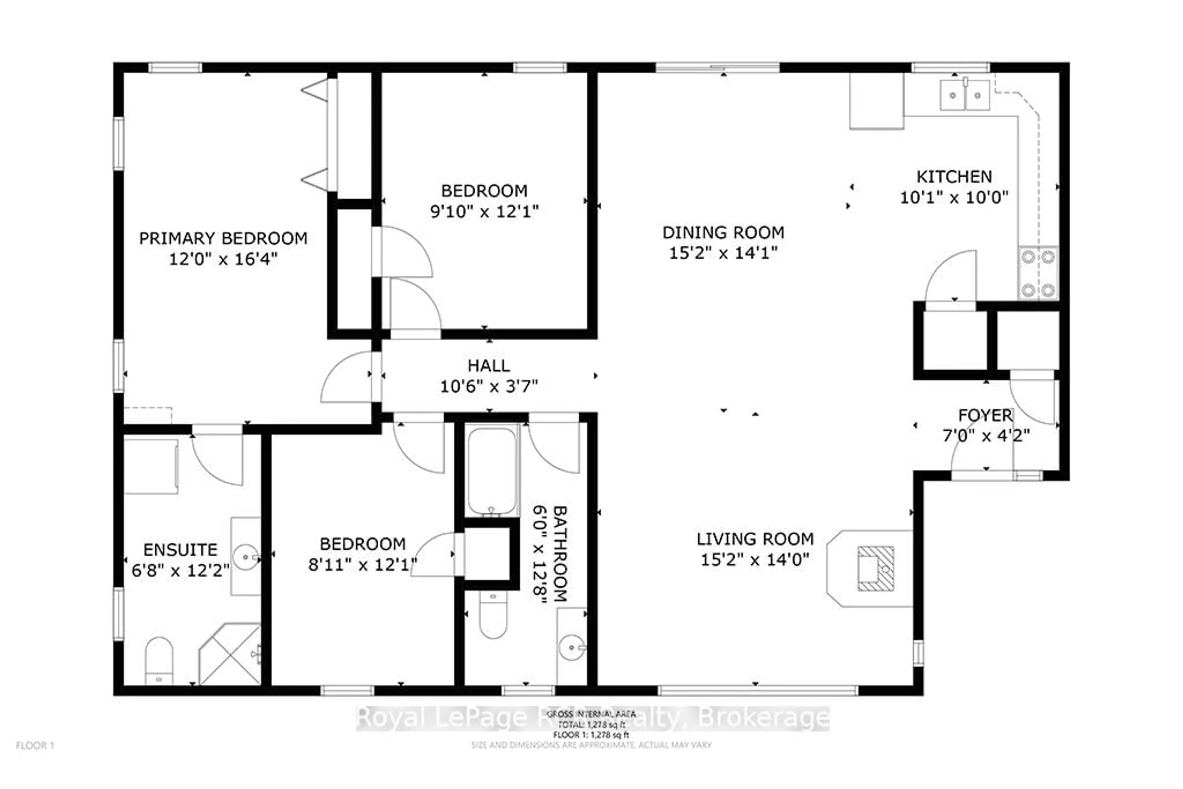 Floor plan for 83 Lakewood Country Lane, Northern Bruce Peninsula Ontario N0H 1W0