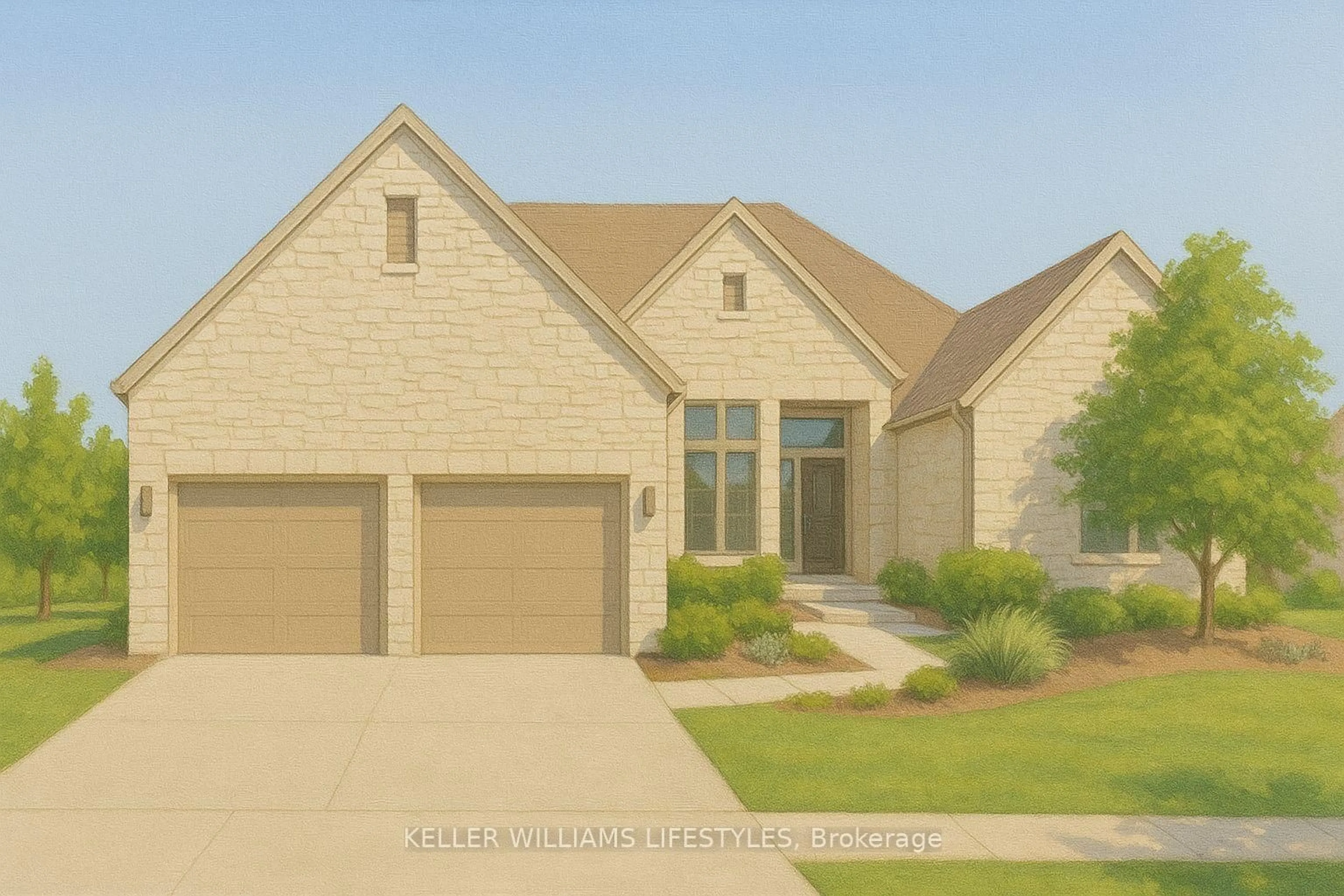 Home with brick exterior material, street for 649 Valleystream Walk, London North Ontario N6G 3X8