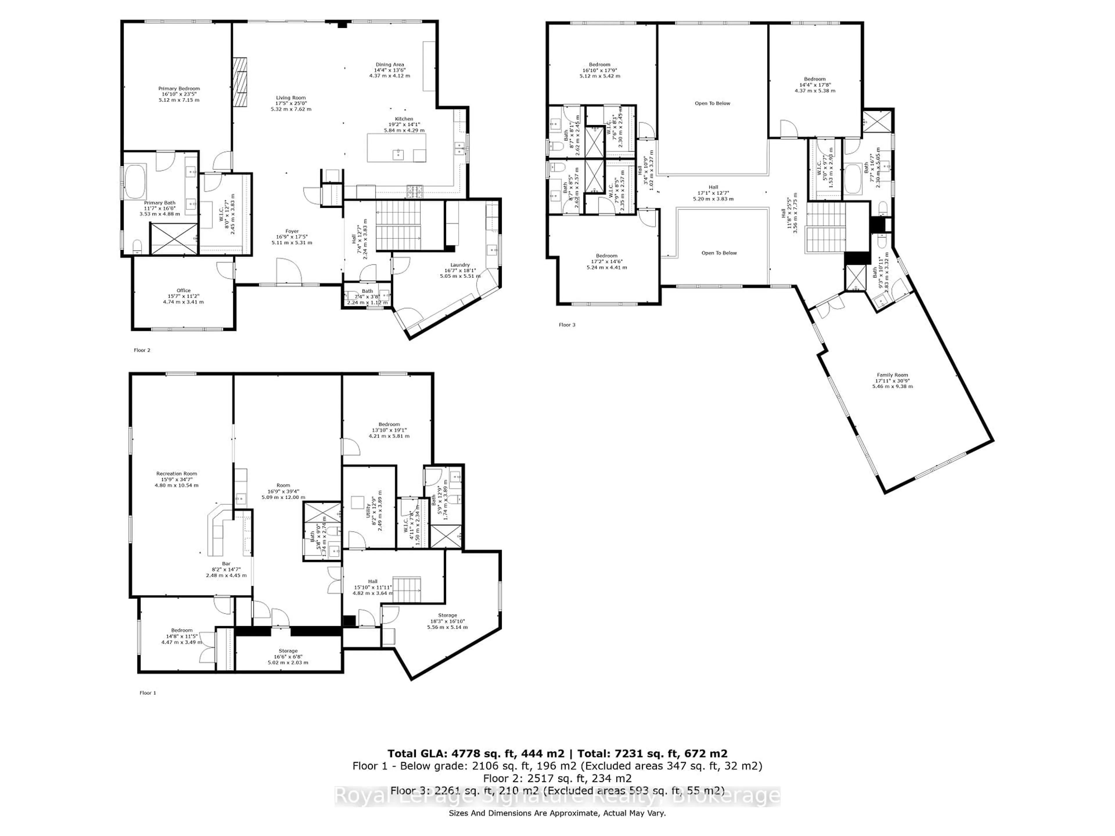 Floor plan for 128 Arnot Cres, Blue Mountains Ontario L9Y 0Z8