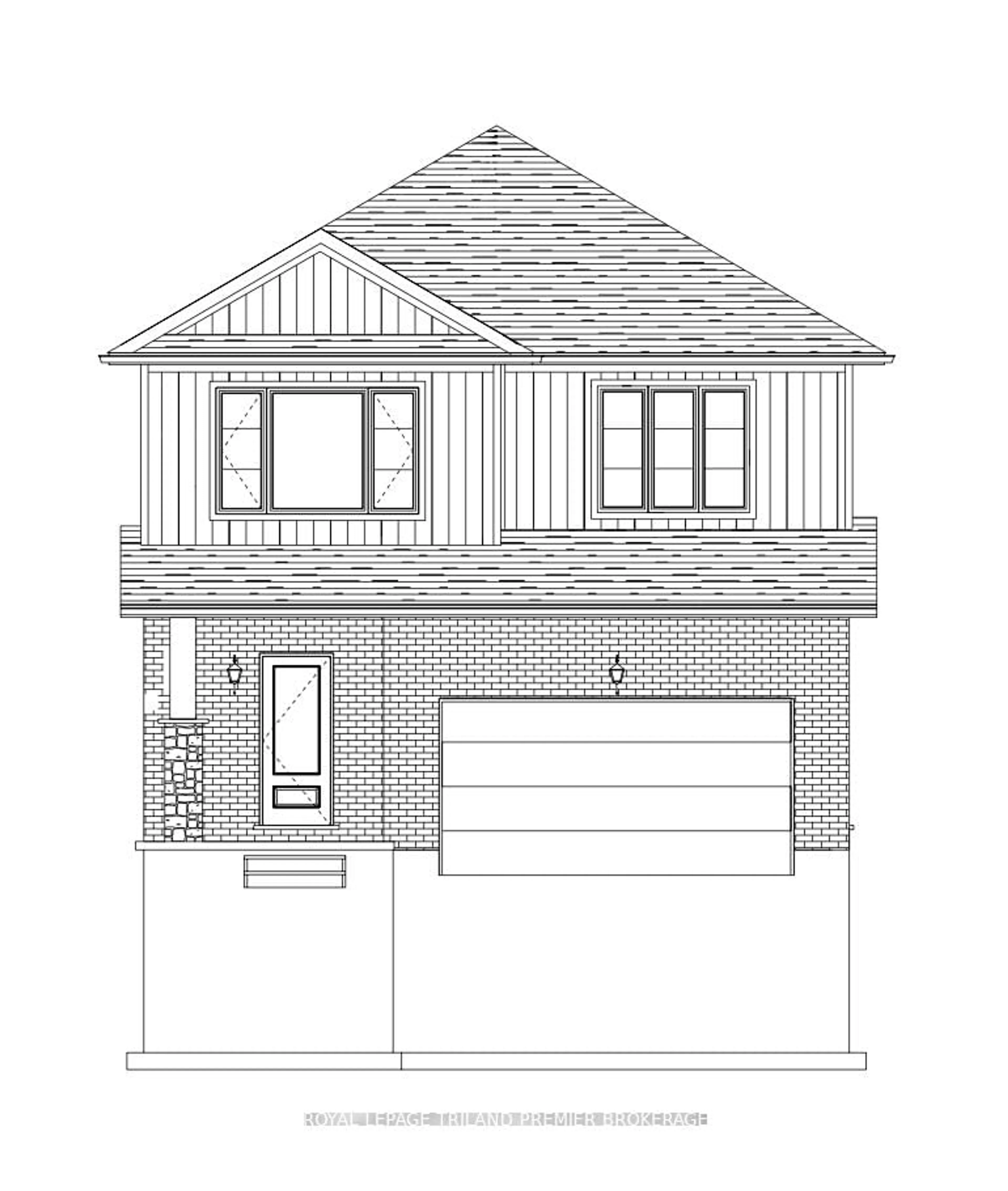 Home with brick exterior material, building for 1303 CHICKADEE Tr, London South Ontario N6M 1G4