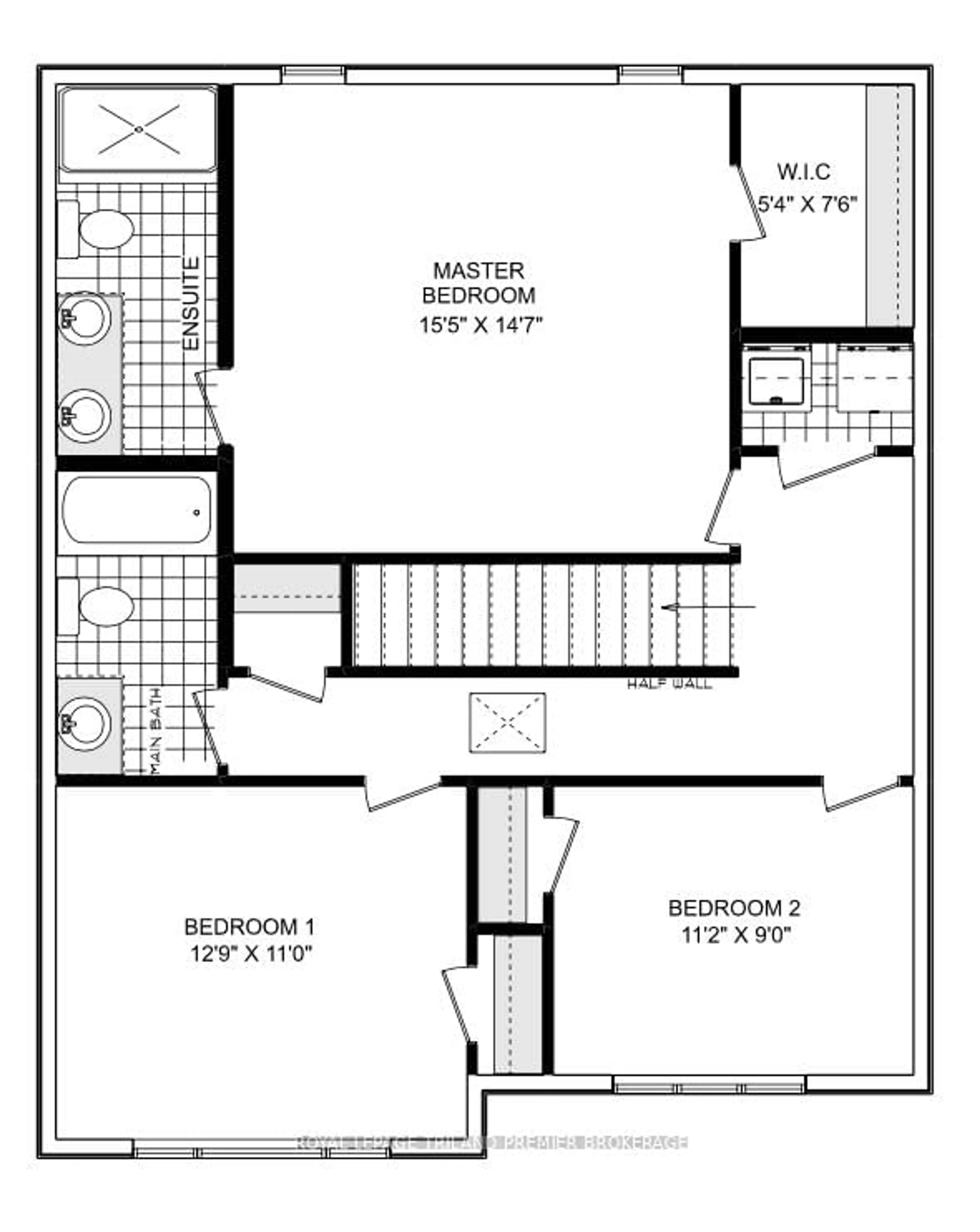 Floor plan for 1303 CHICKADEE Tr, London South Ontario N6M 1G4