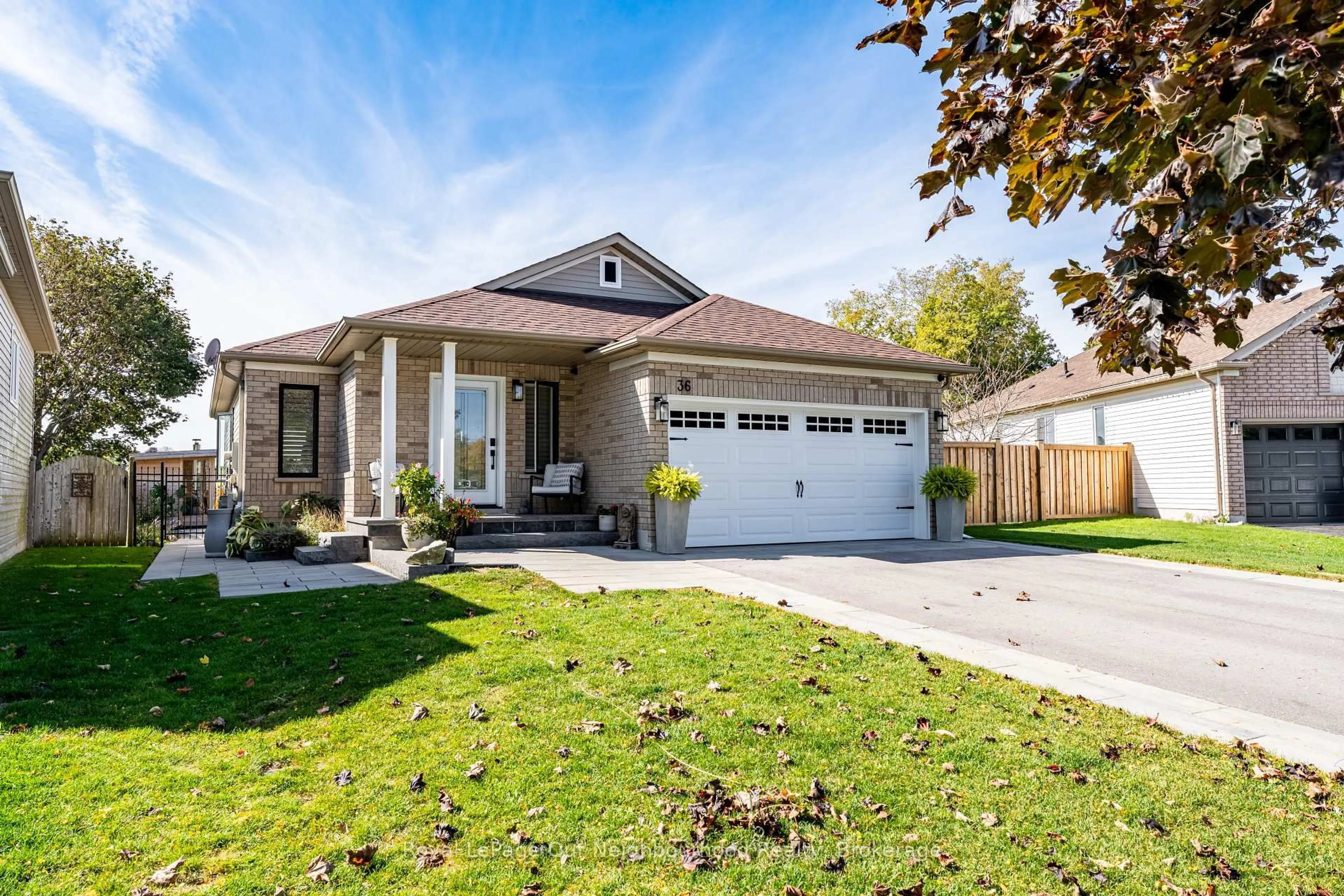 Home with brick exterior material, street for 36 Huffman Ave, Port Hope Ontario L1A 4K1