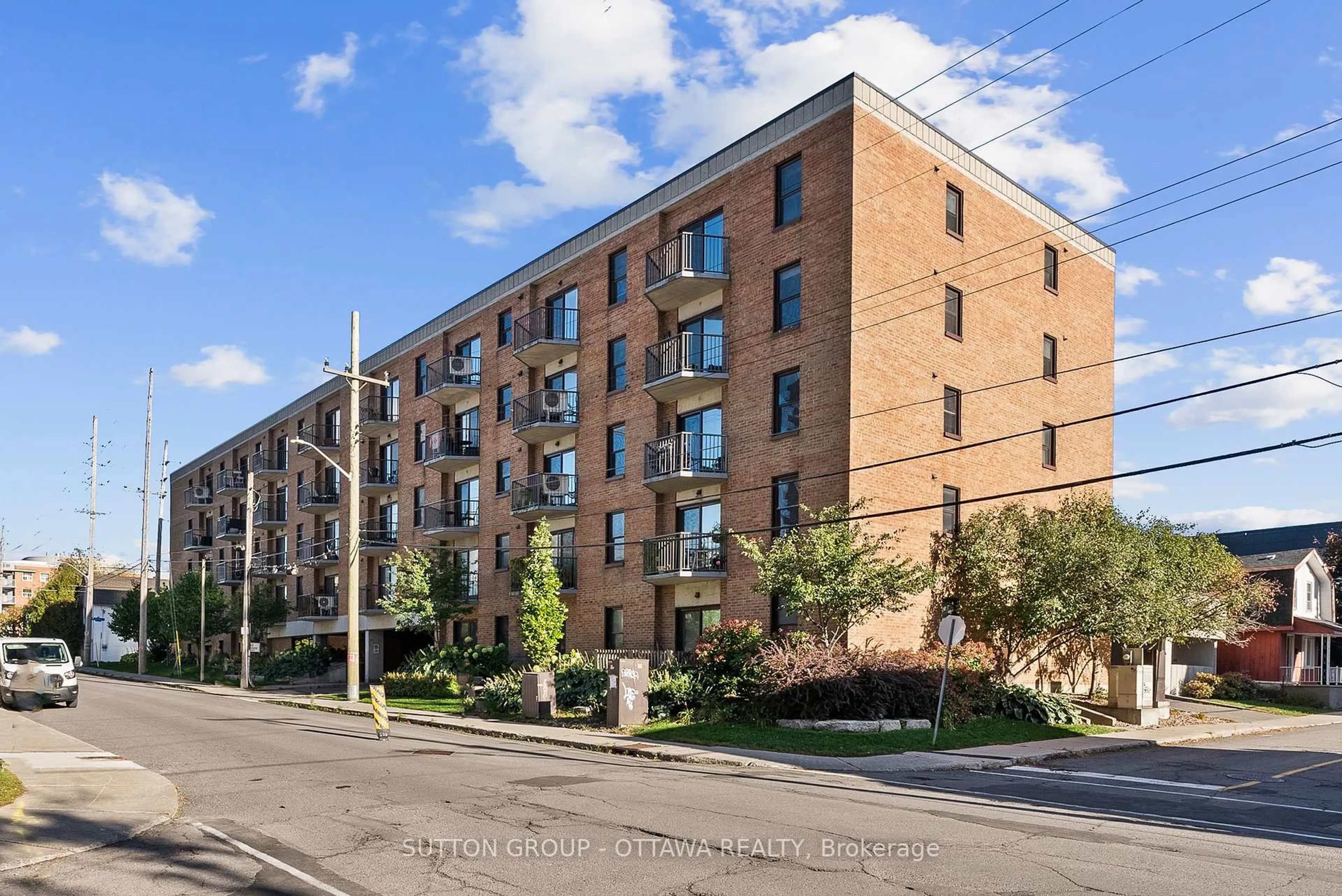 A pic from outside/outdoor area/front of a property/back of a property/a pic from drone, street for 50 BURNSIDE Ave #507, Ottawa Ontario K1Y 2M2