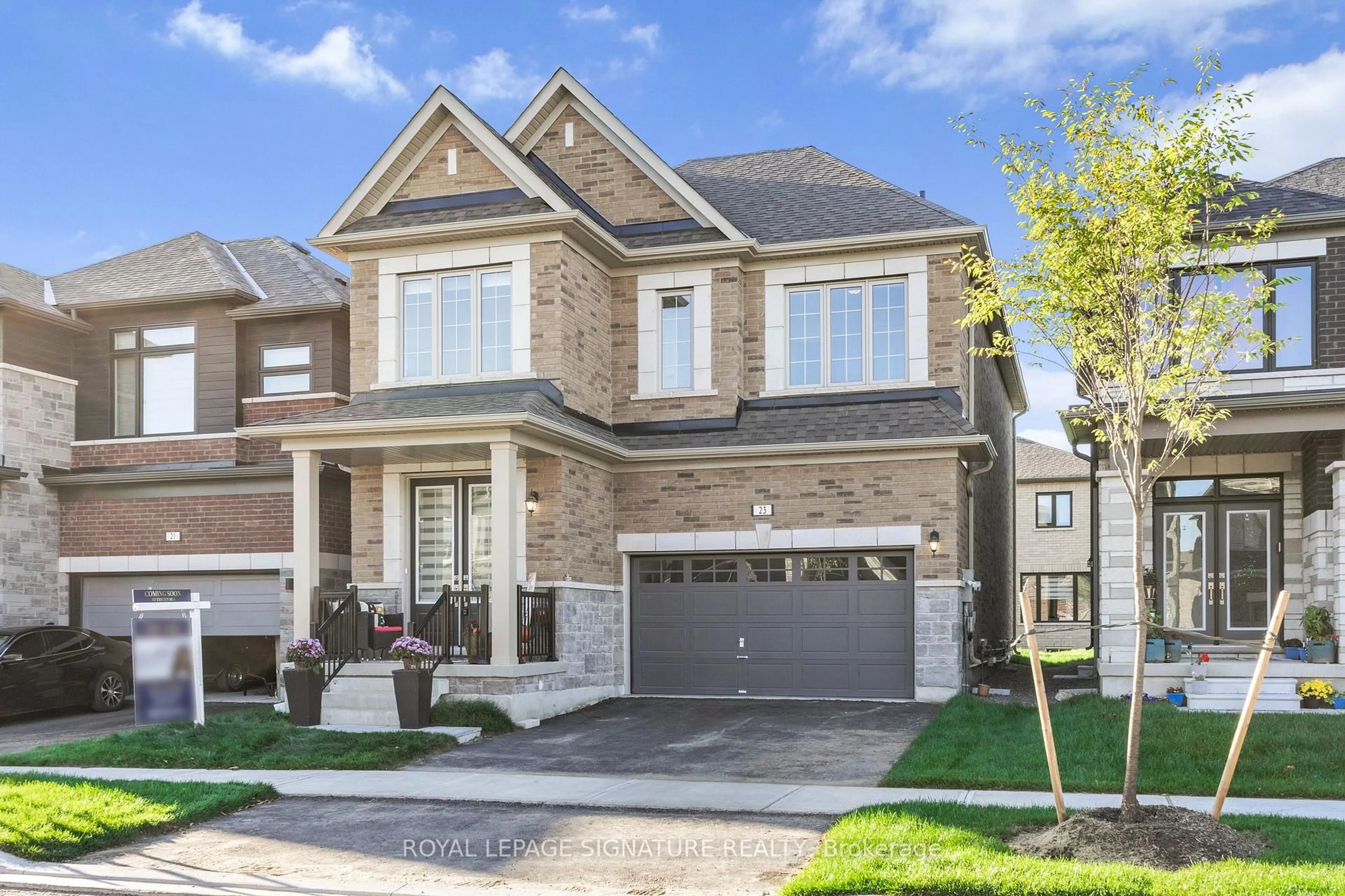 Home with brick exterior material, street for 23 Ferguson St, Erin Ontario N0B 1T0