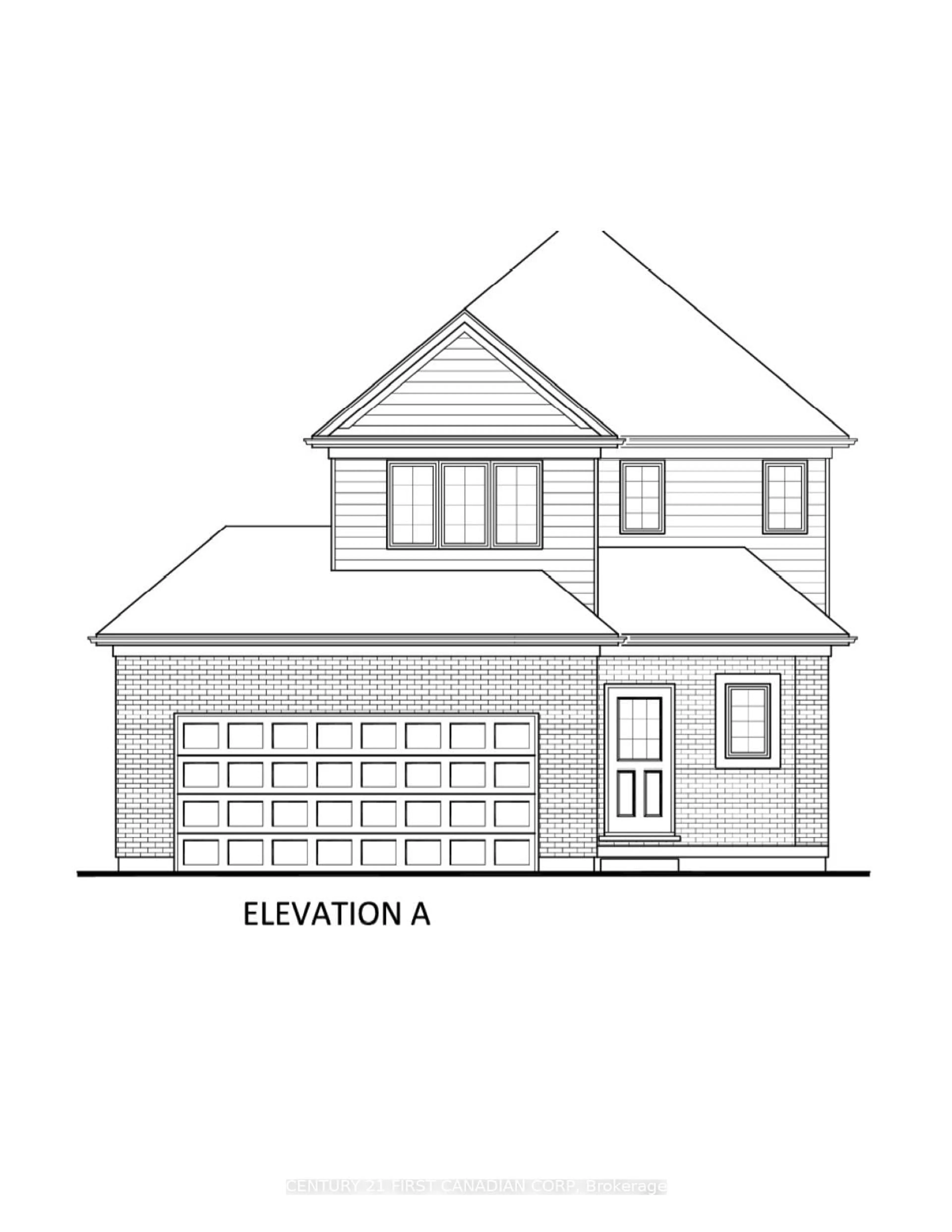 Floor plan for 202 Bowman Dr, Middlesex Centre Ontario N0M 2A0