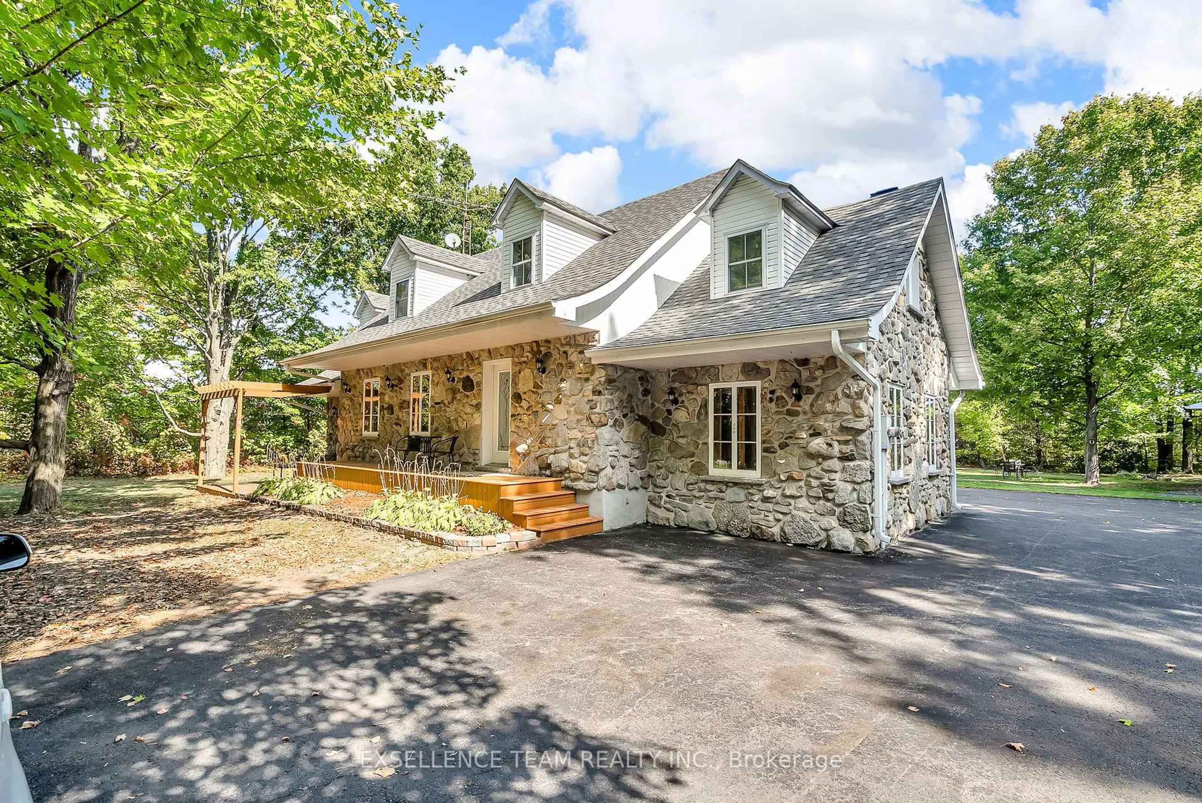 Home with brick exterior material, street for 3769 4th Line Rd, South Glengarry Ontario K0B 1H0