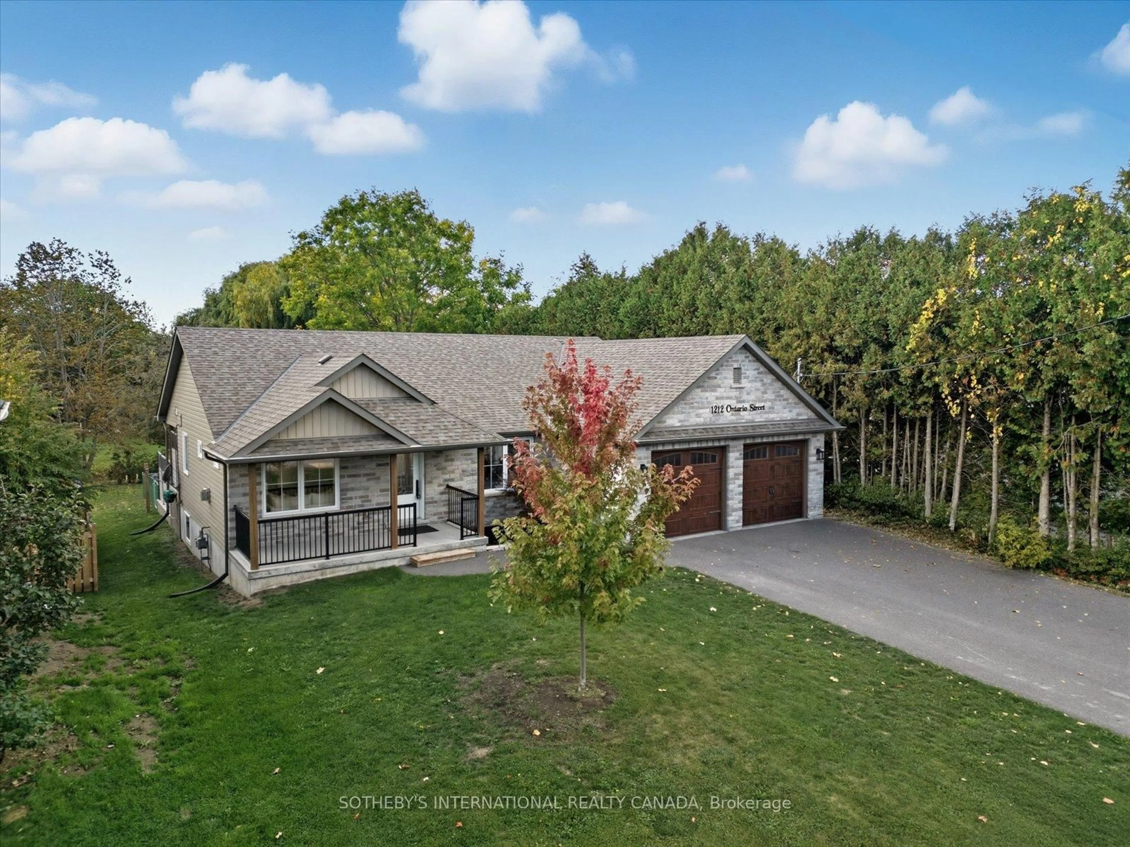 A pic from outside/outdoor area/front of a property/back of a property/a pic from drone, street for 1212 Ontario St, Cramahe Ontario K0K 1S0