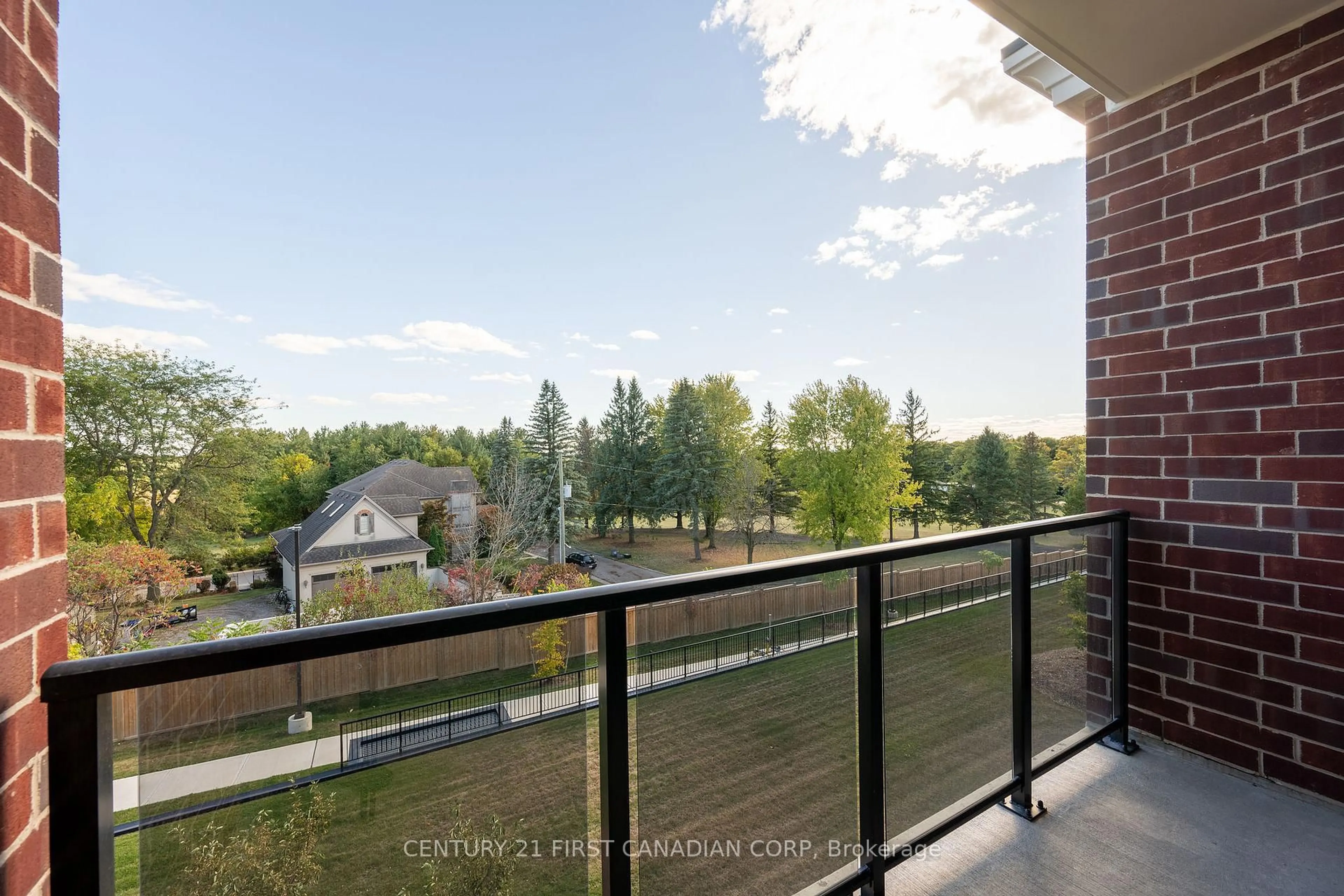 Balcony in the apartment, water/lake/river/ocean view for 1560 Upper West Ave #306, London South Ontario N6K 0M4