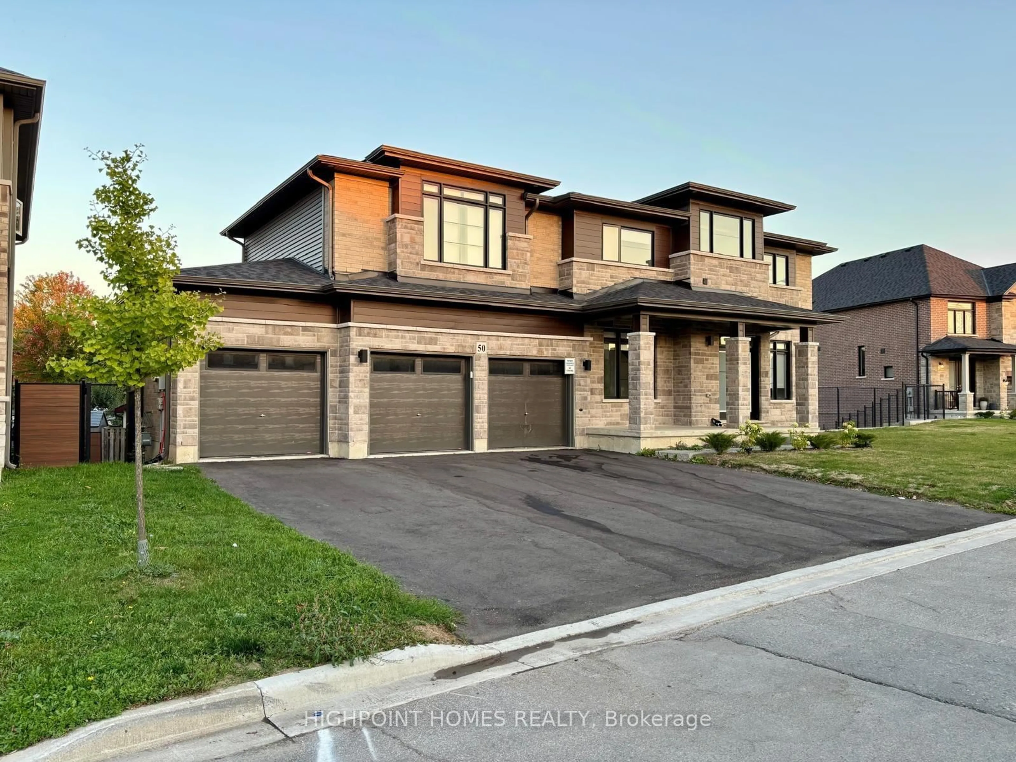 Home with brick exterior material, street for 50 Halo St, Hamilton Ontario L8W 0C2