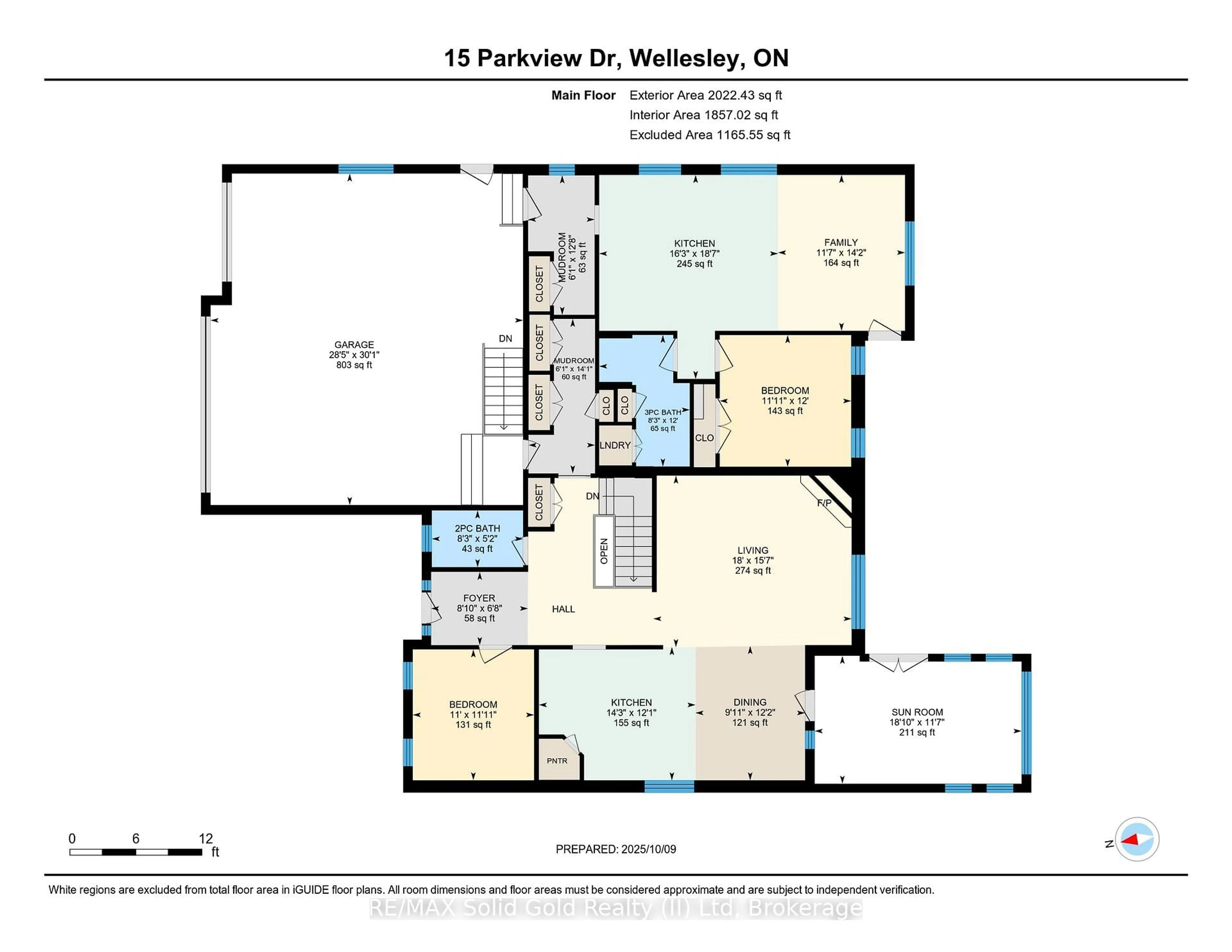 Floor plan for 15 Parkview Dr, Wellesley Ontario N0B 2T0