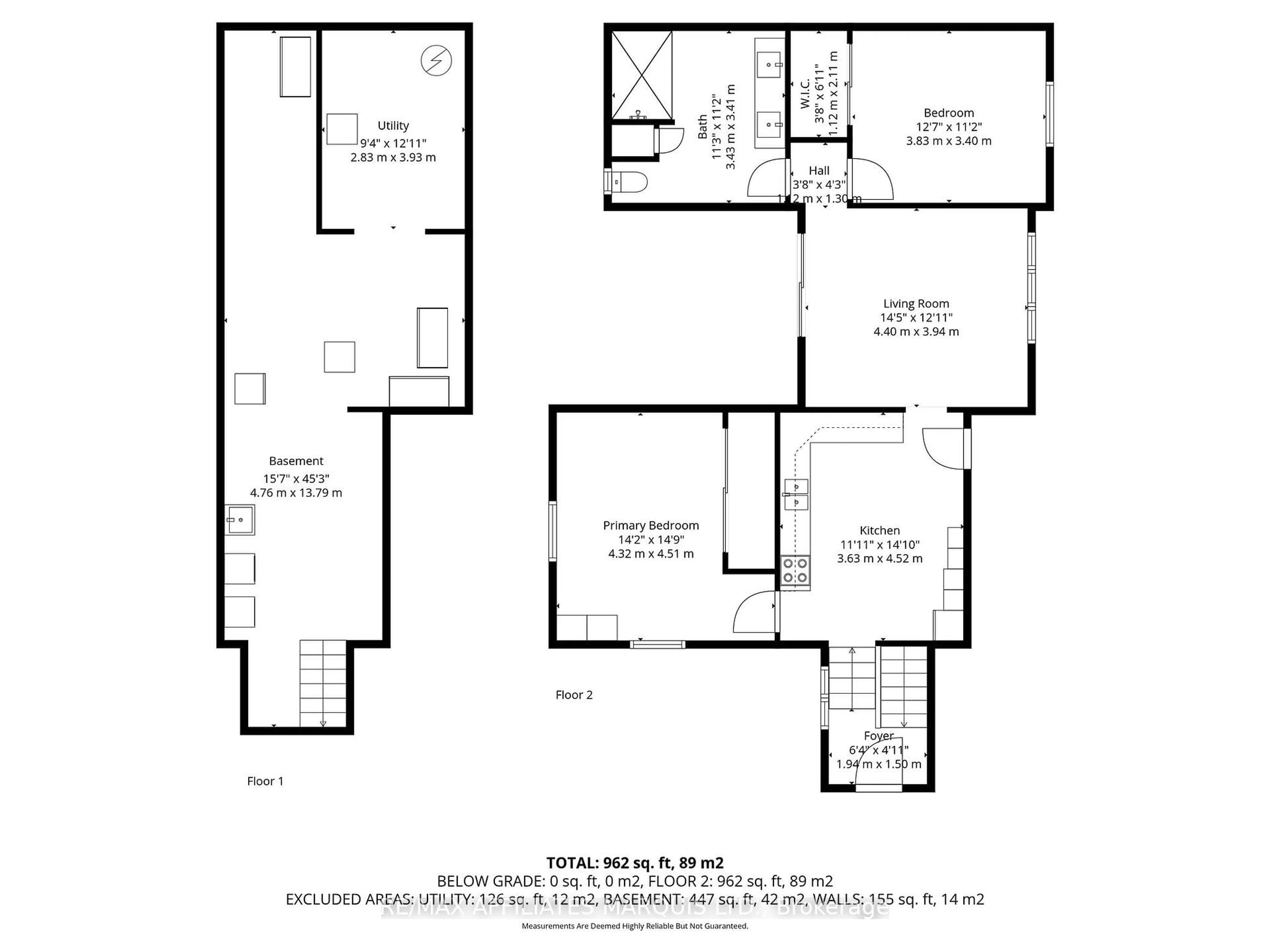 Floor plan for 21895 Seguin Mill St, North Glengarry Ontario K0B 1H0