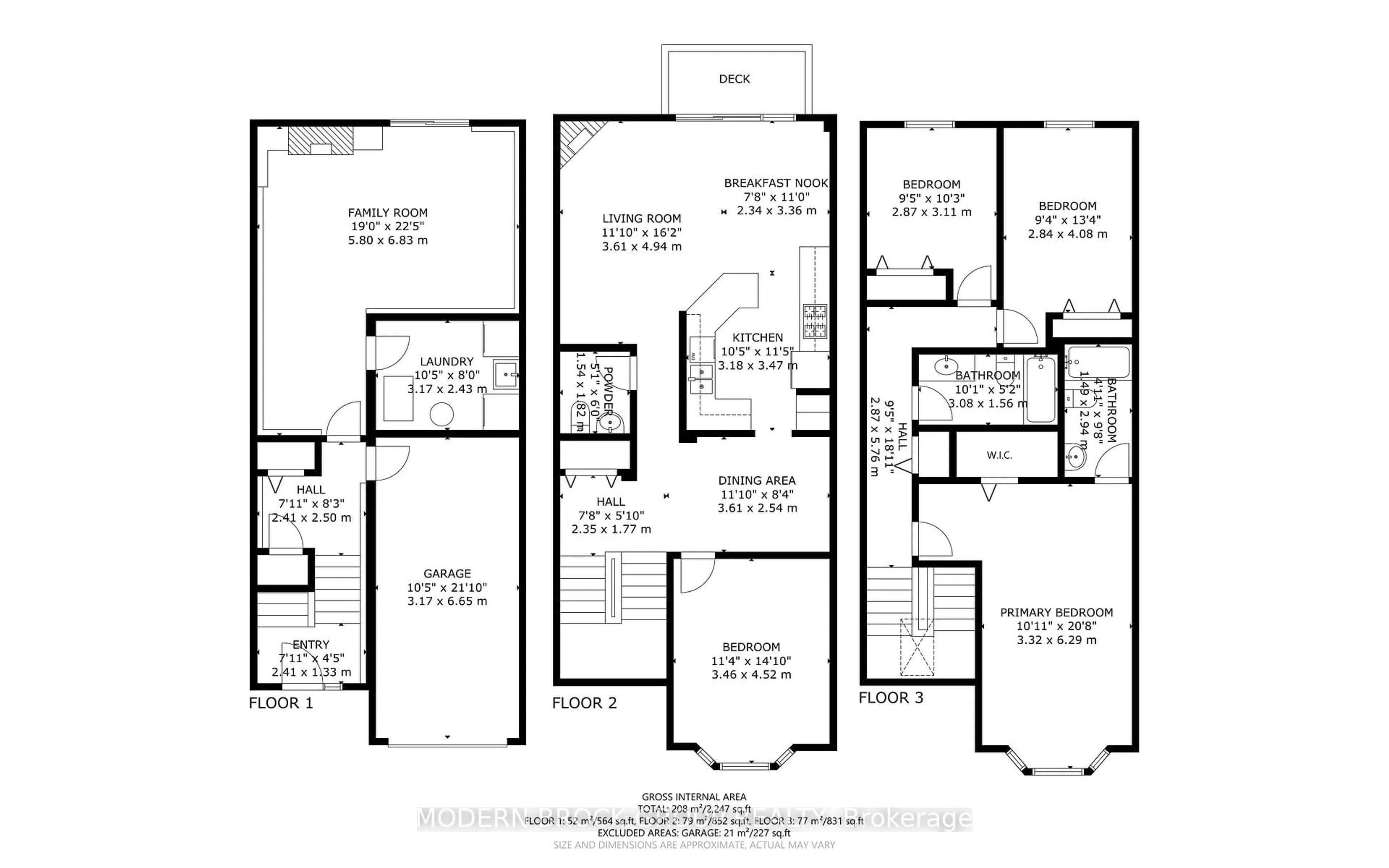 Floor plan for 1140 Millwood Ave, Brockville Ontario K6V 6Z6