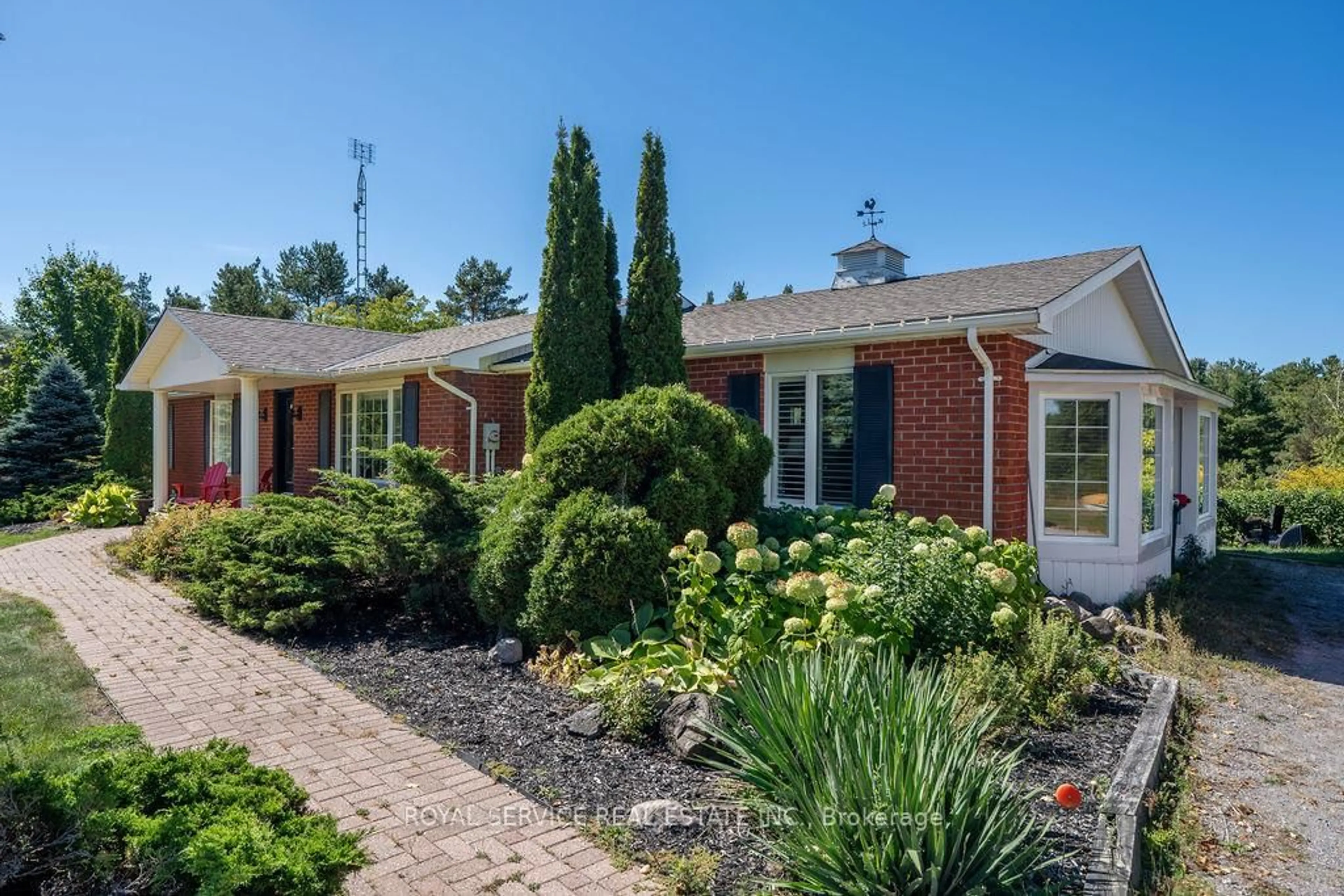 Home with brick exterior material, street for 4470 Harwood Rd, Hamilton Township Ontario K0K 2E0