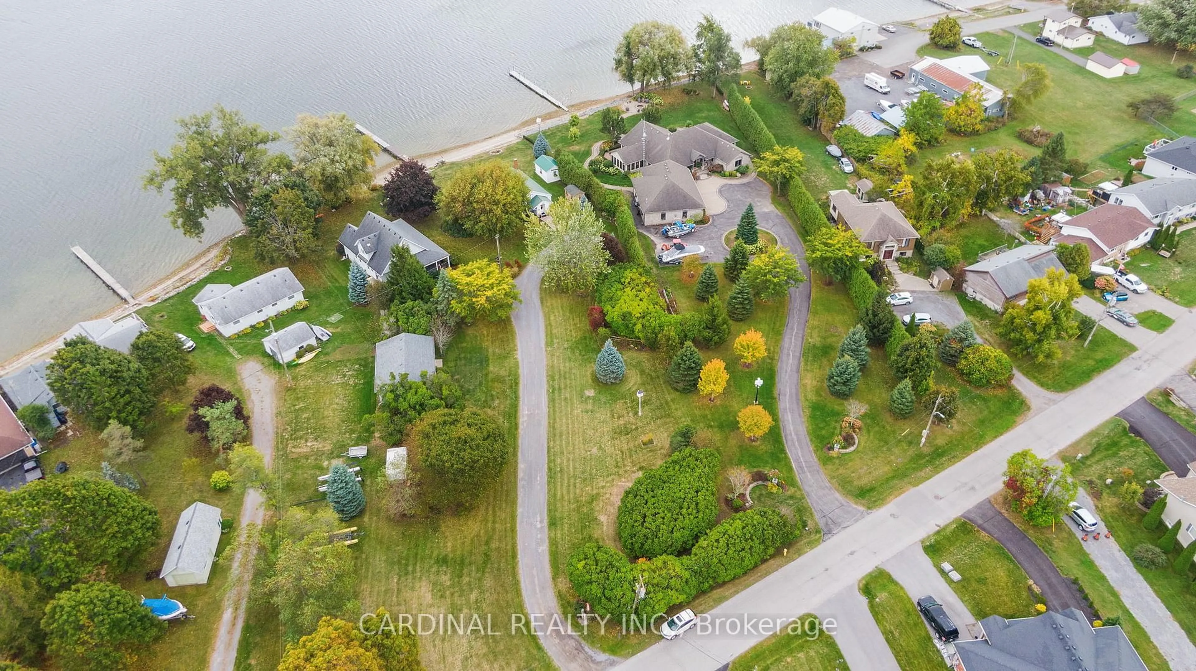 A pic from outside/outdoor area/front of a property/back of a property/a pic from drone, water/lake/river/ocean view for 39 Price St, Brighton Ontario K0K 1H0